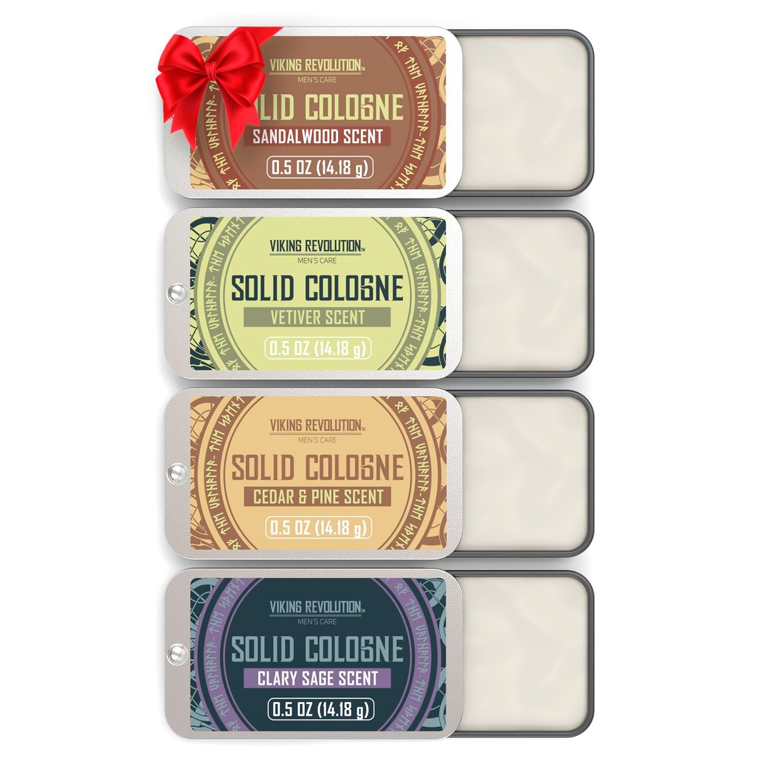 Viking Revolution 4 Pack Mens Solid Colognes 0.5 O... - Image 2