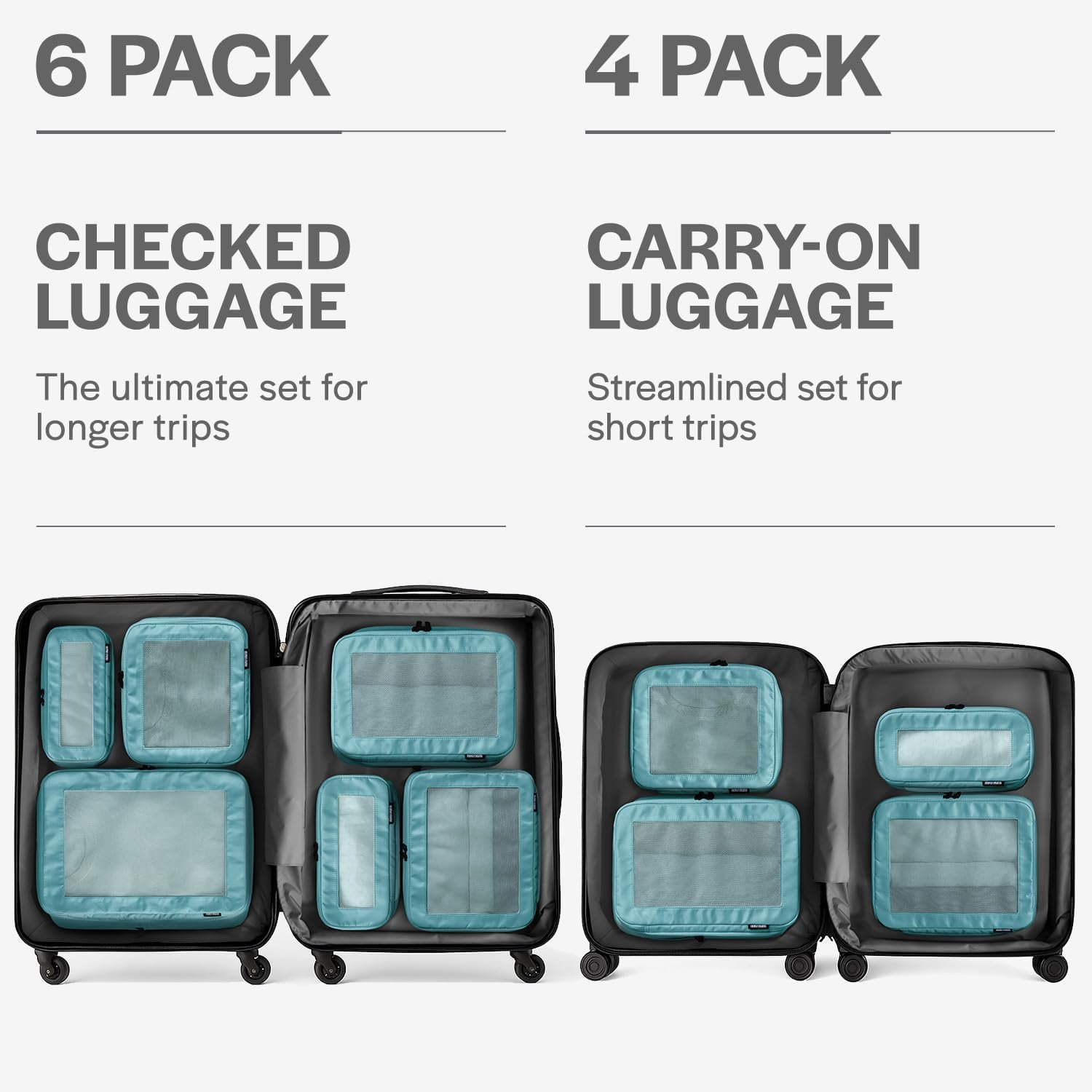 Aerotrunk Compression Packing Cubes for Travel - L... - Image 5
