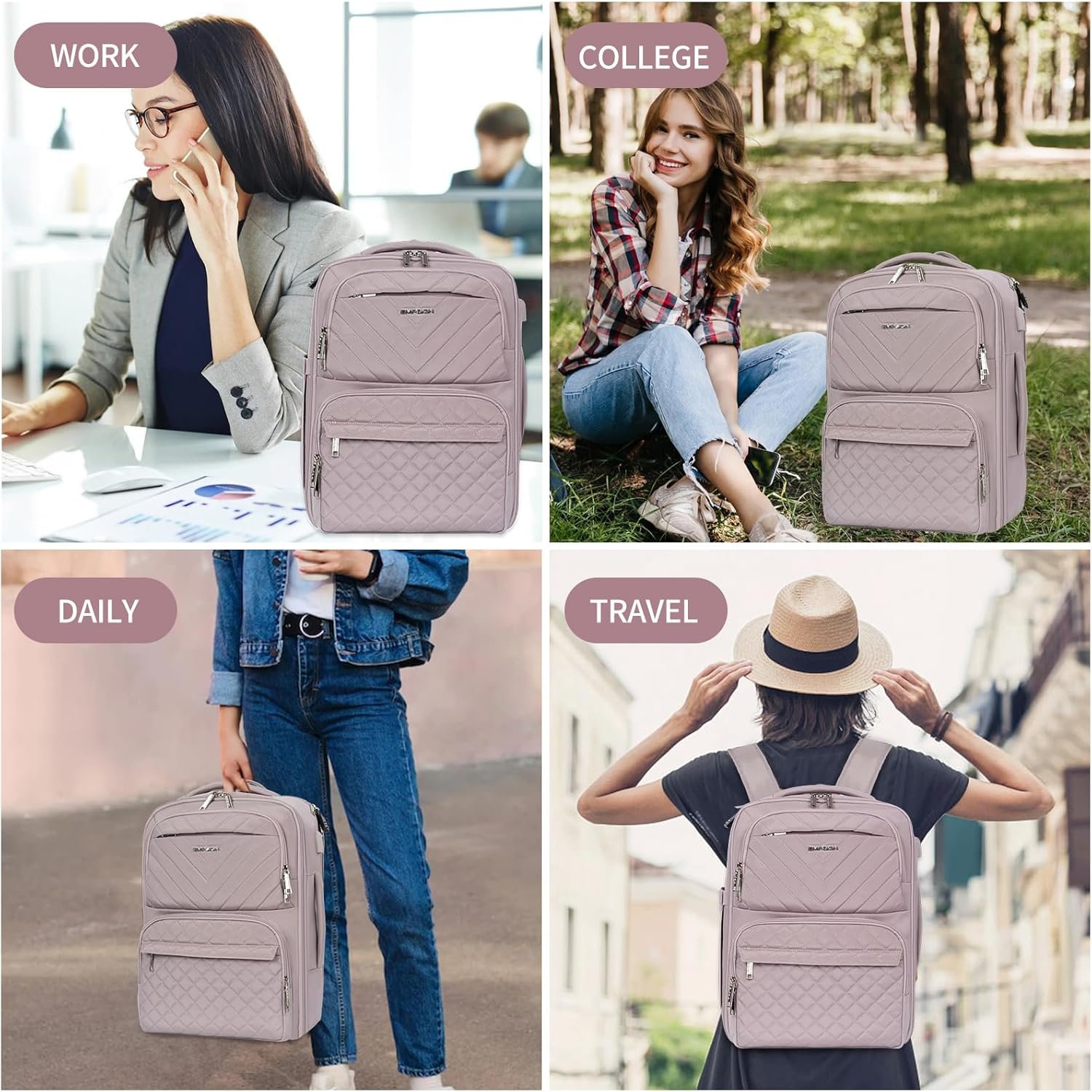 EMPSIGN Carry on Travel Backpack for Women & Men, ... - Image 8