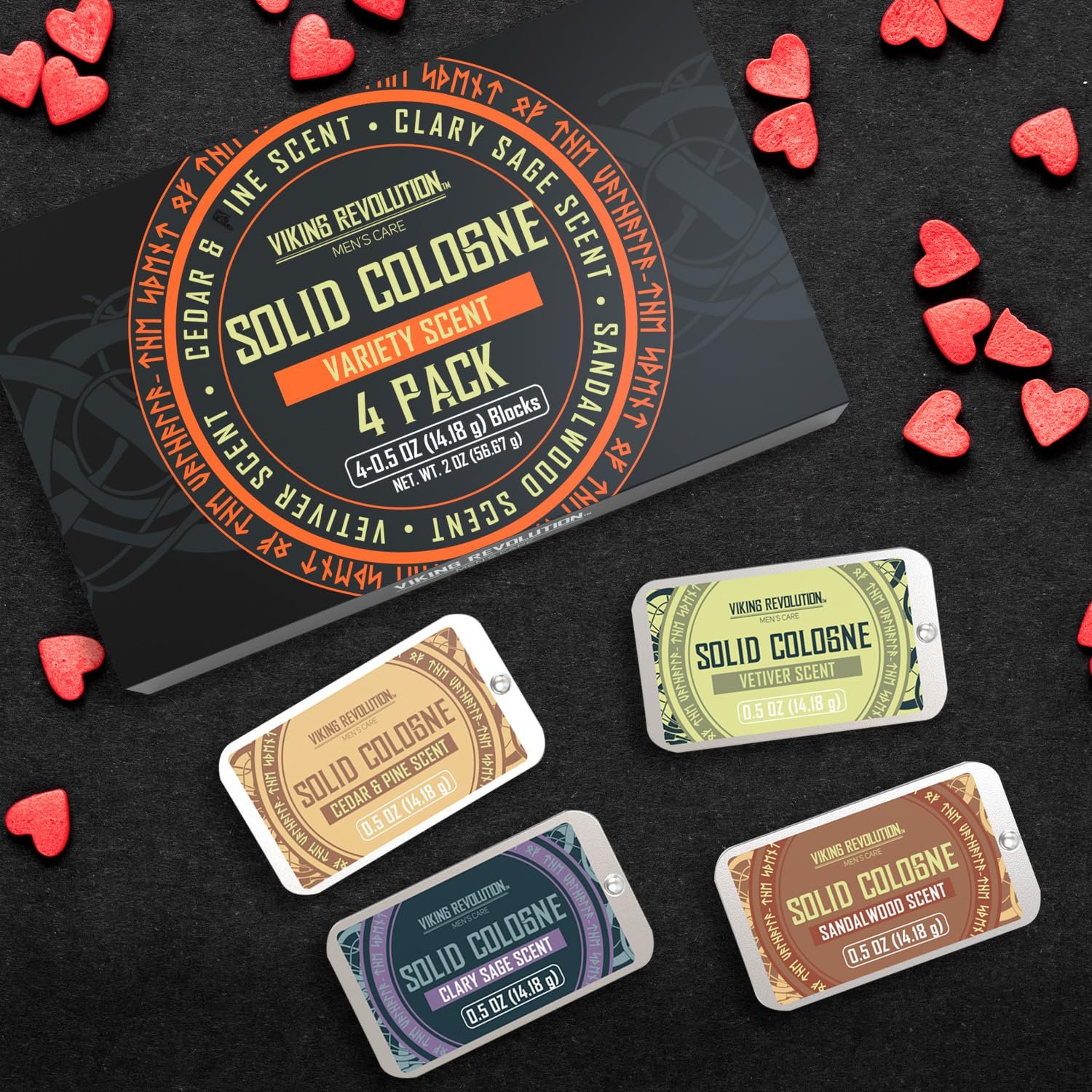 Viking Revolution 4 Pack Mens Solid Colognes 0.5 O... - Image 3