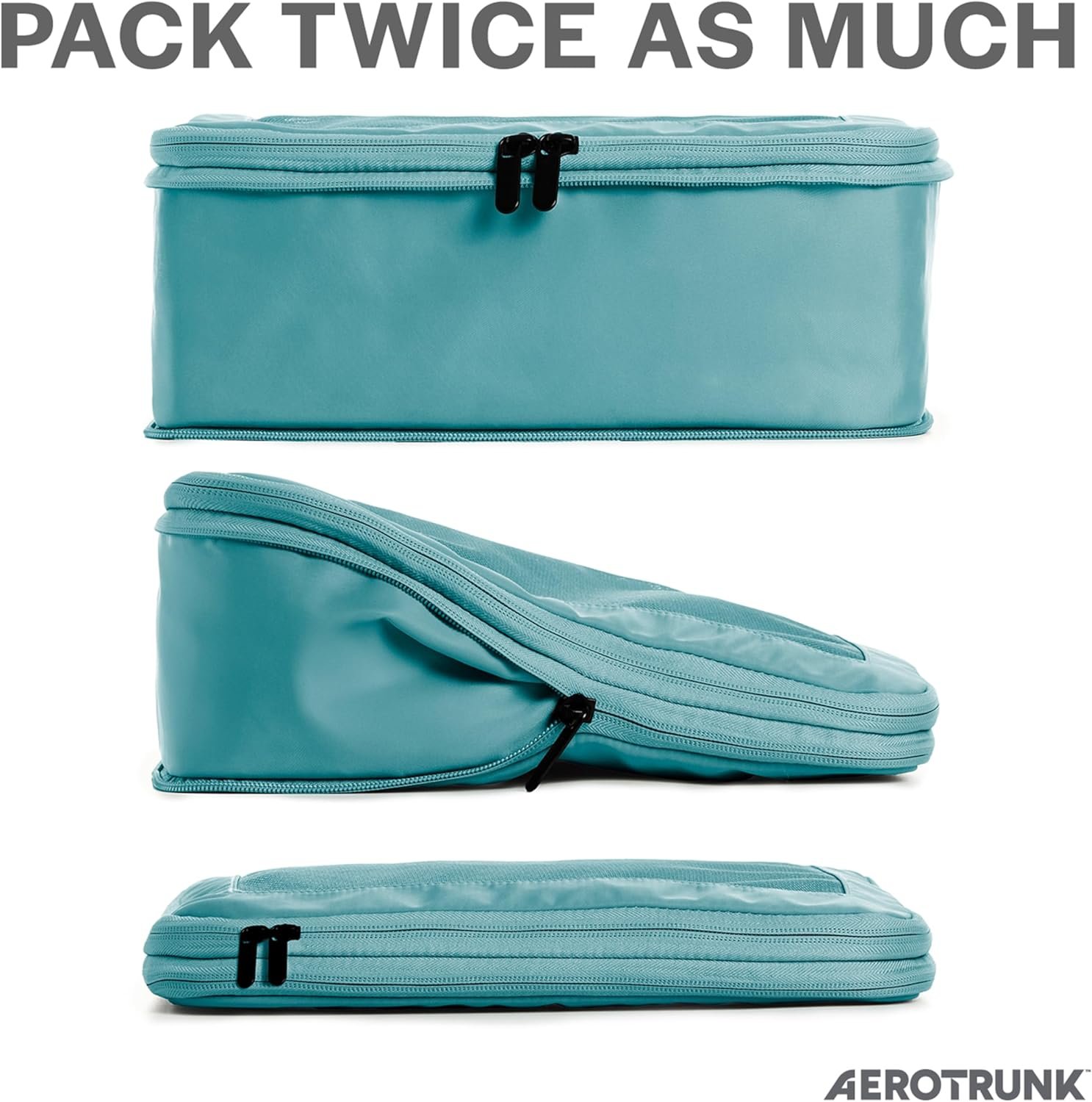 Aerotrunk Compression Packing Cubes for Travel - L... - Image 3