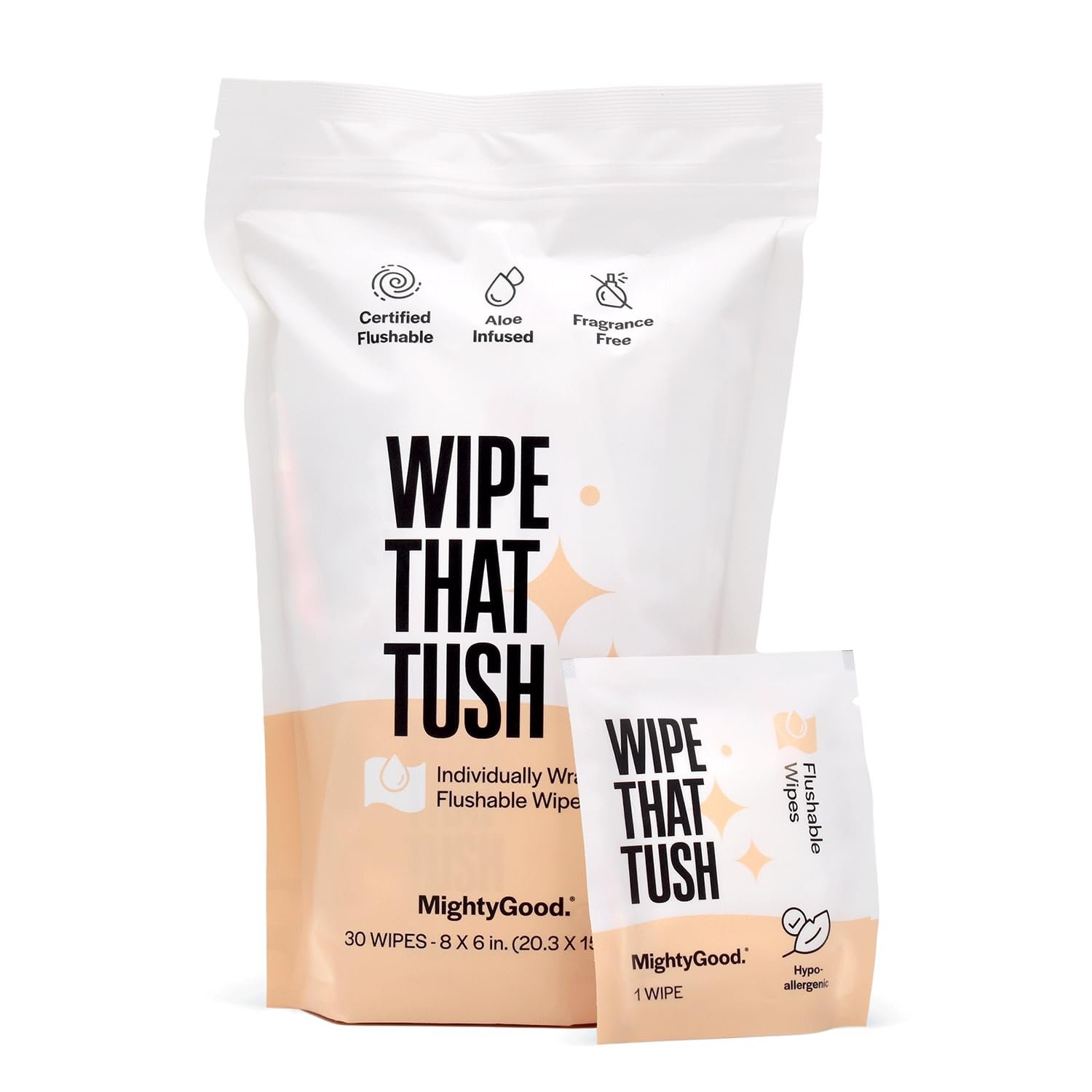 Wipe That Tush On-The-Go Flushable Wipes - 1 Pack ... - Image 2