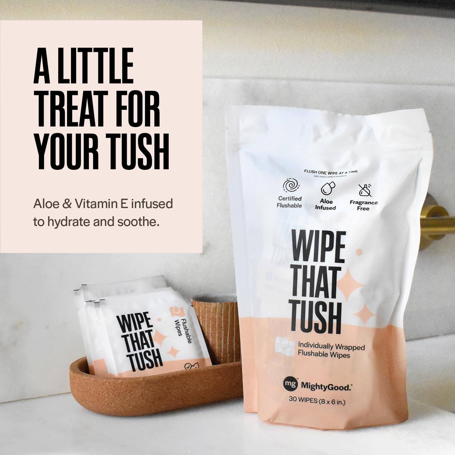 Wipe That Tush On-The-Go Flushable Wipes - 1 Pack ... - Image 4