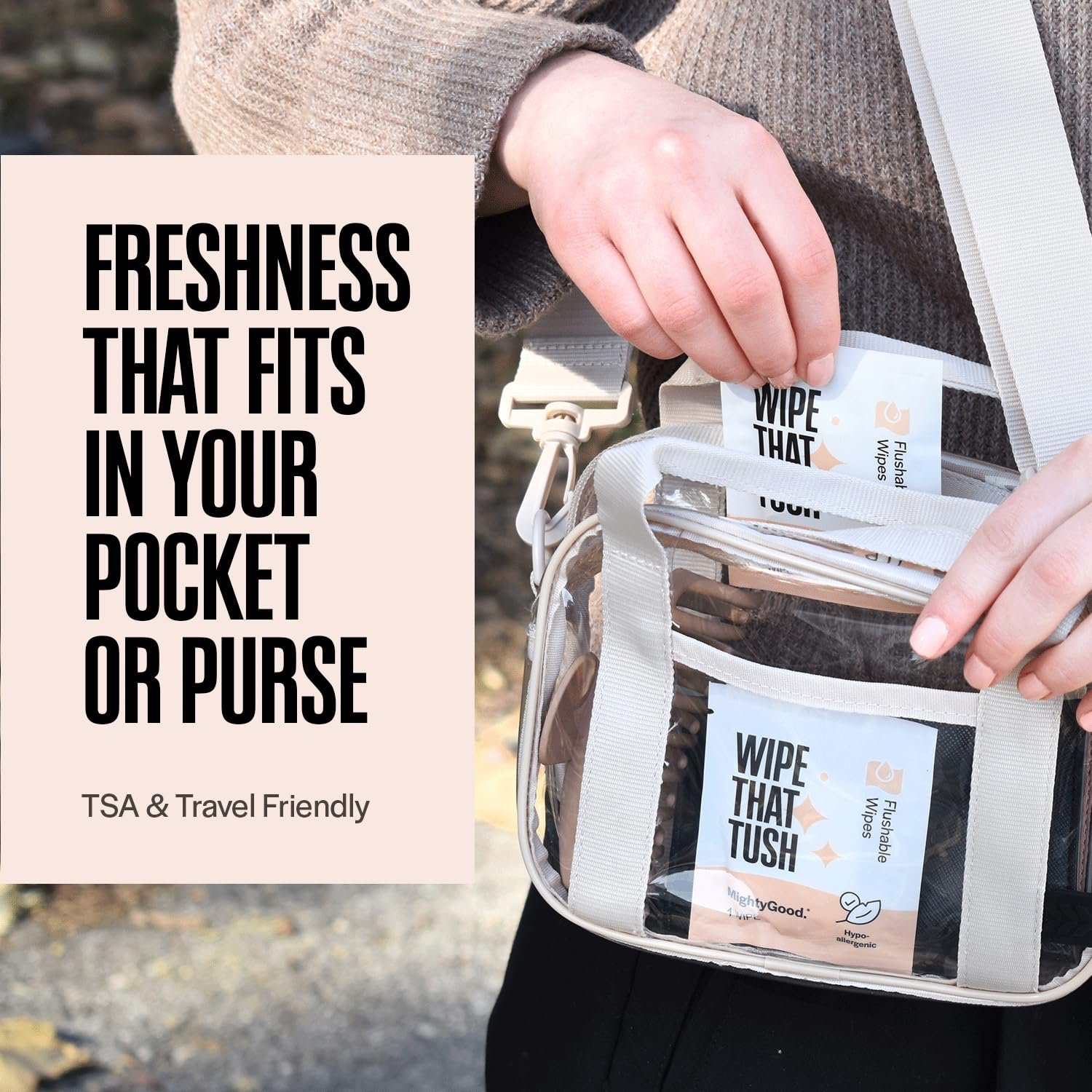 Wipe That Tush On-The-Go Flushable Wipes - 1 Pack ... - Image 3