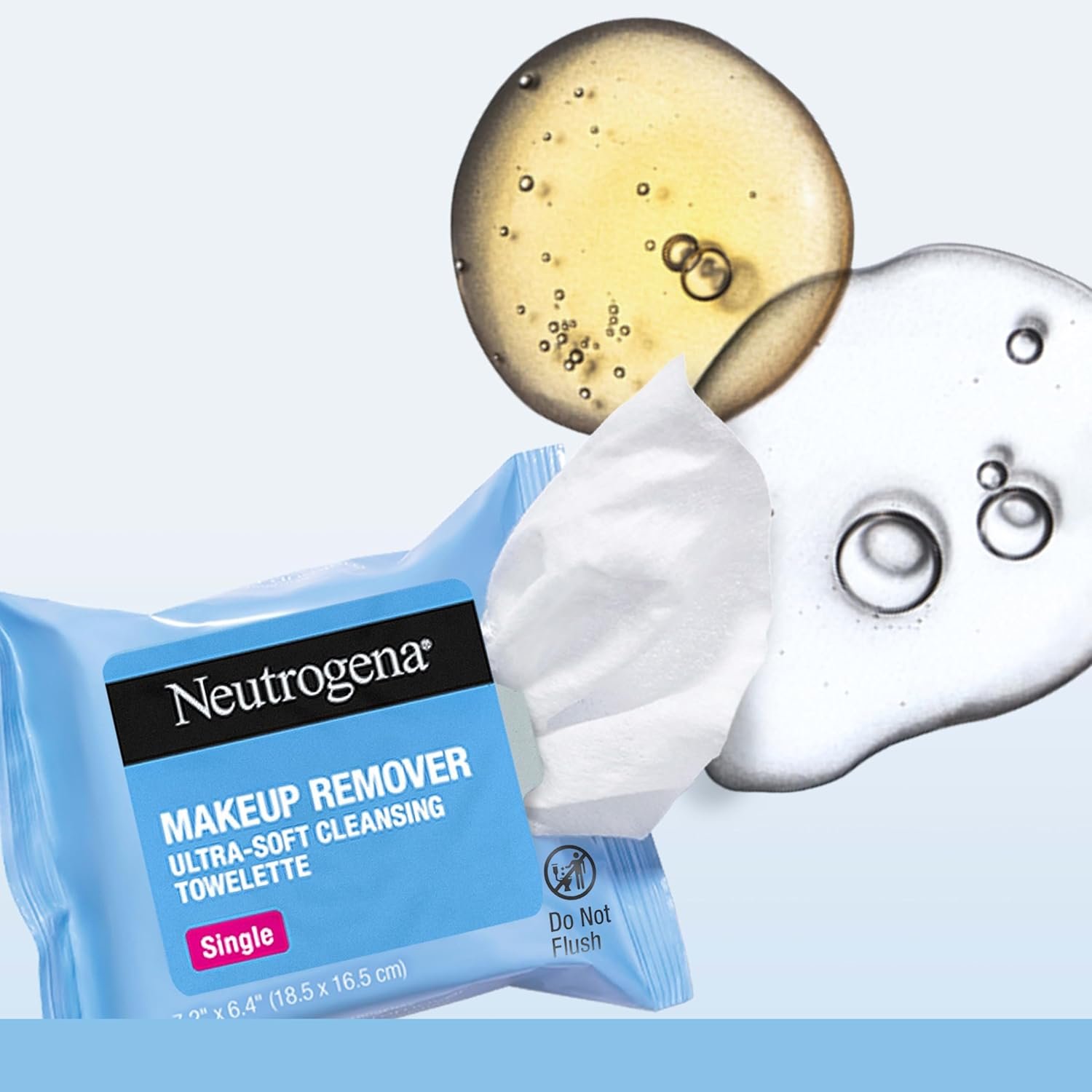 Neutrogena Makeup Remover Wipes, Daily Single Face... - Image 4