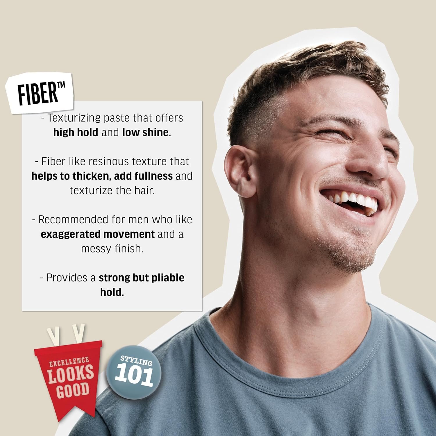 American Crew Men's Hair Fiber, Like Styling Gel w... - Image 4