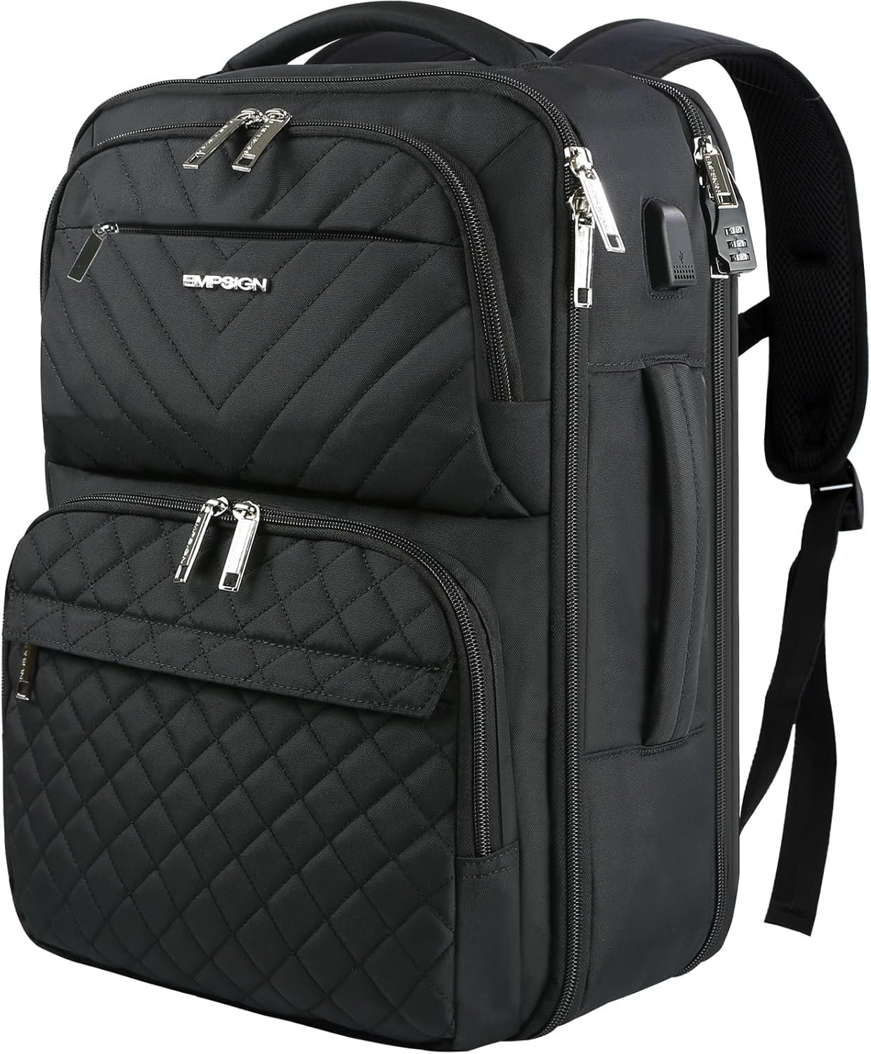 EMPSIGN Travel Backpack for Women, Large Carry On ... - Image 2