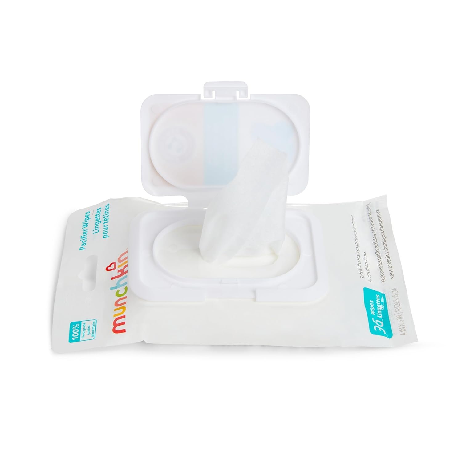 Munchkin Arm & Hammer Pacifier Wipes - Safely Clea... - Image 9