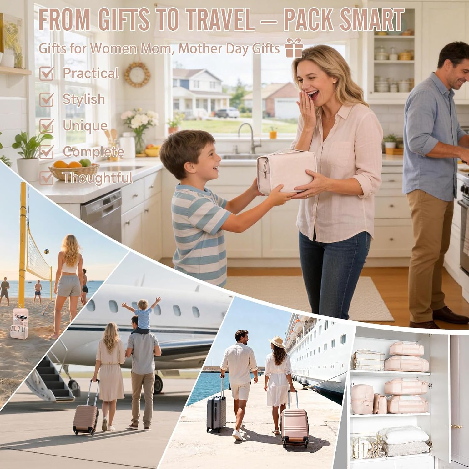 Veken 8 Set Packing Cubes, Cruise Ship Travel Esse... - Image 9