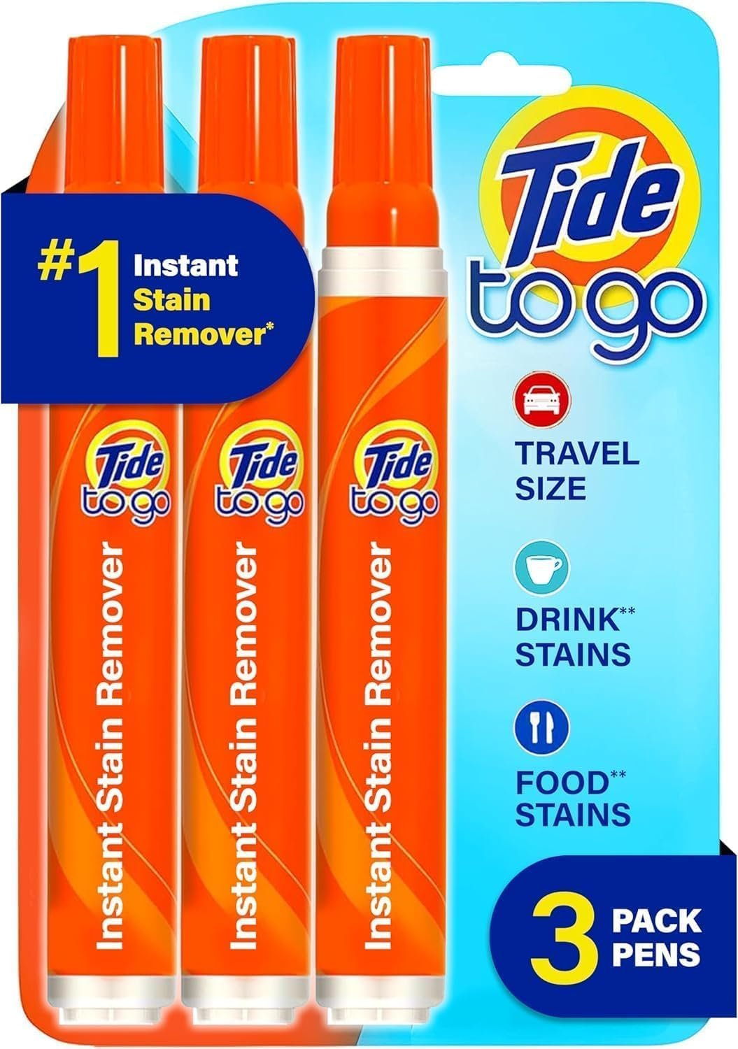 Tide Pen Stain Remover for Clothes, Tide To Go Pen... - Image 2