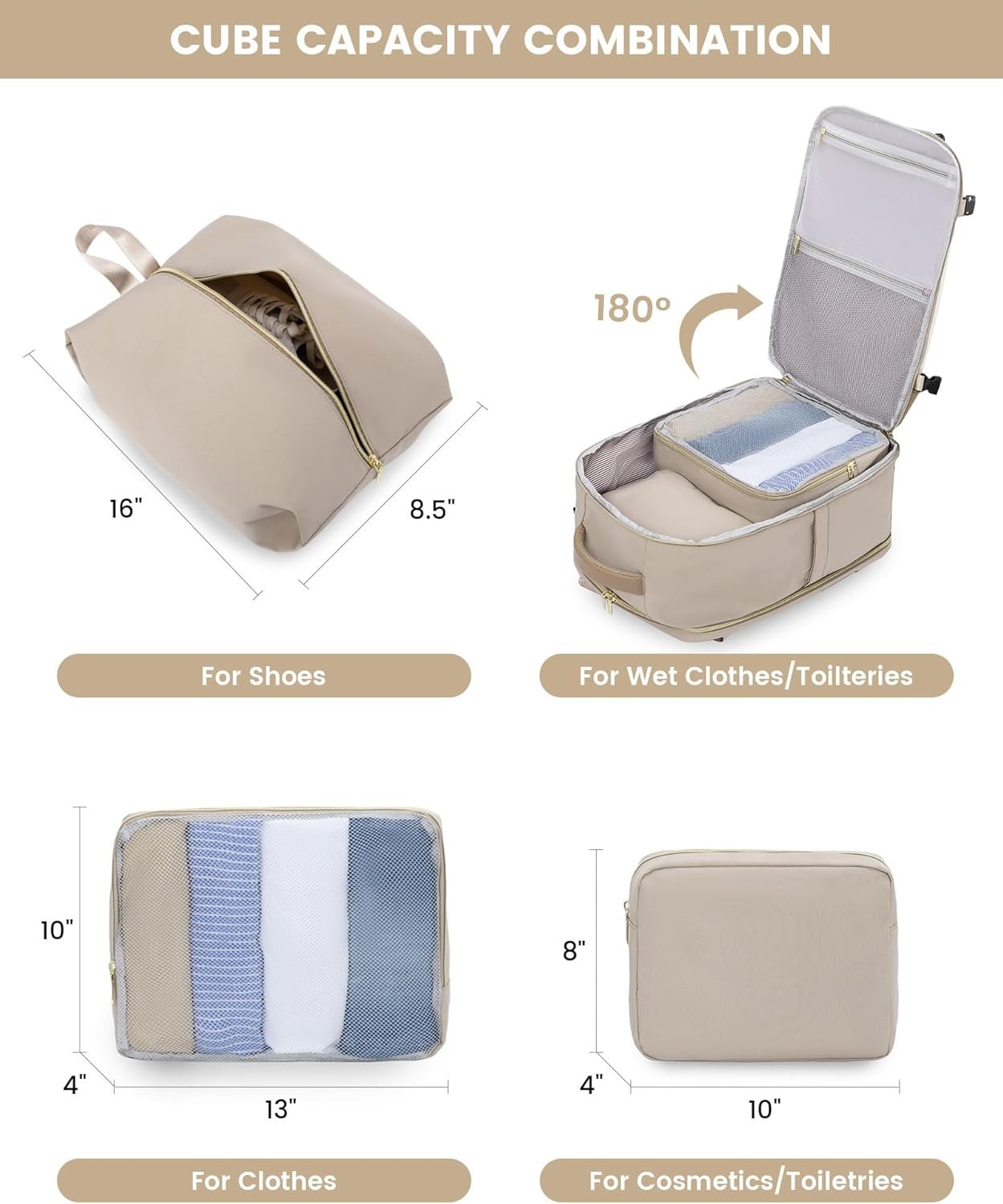 LOVEVOOK Large Travel Backpack for Women, TSA Carr... - Image 6