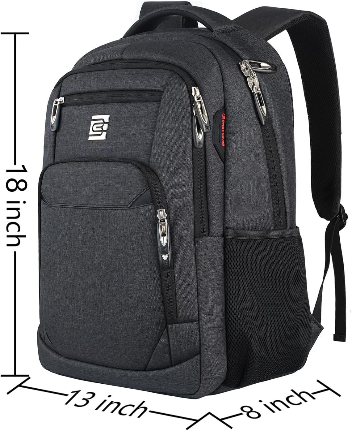 Volher Laptop Backpack,Business Travel Anti Theft ... - Image 4