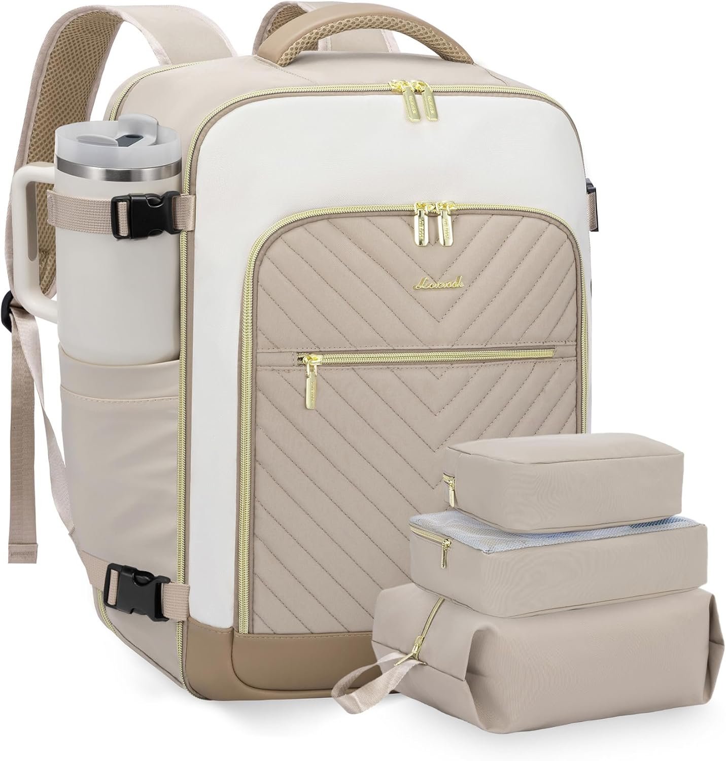 LOVEVOOK Large Travel Backpack for Women, TSA Carr... - Image 2