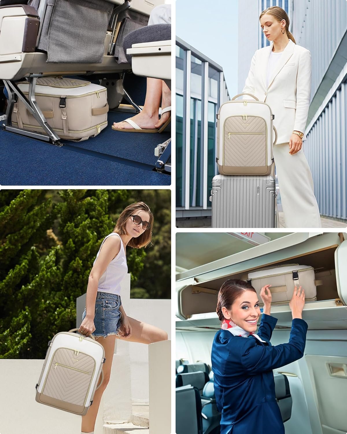 LOVEVOOK Large Travel Backpack for Women, TSA Carr... - Image 8