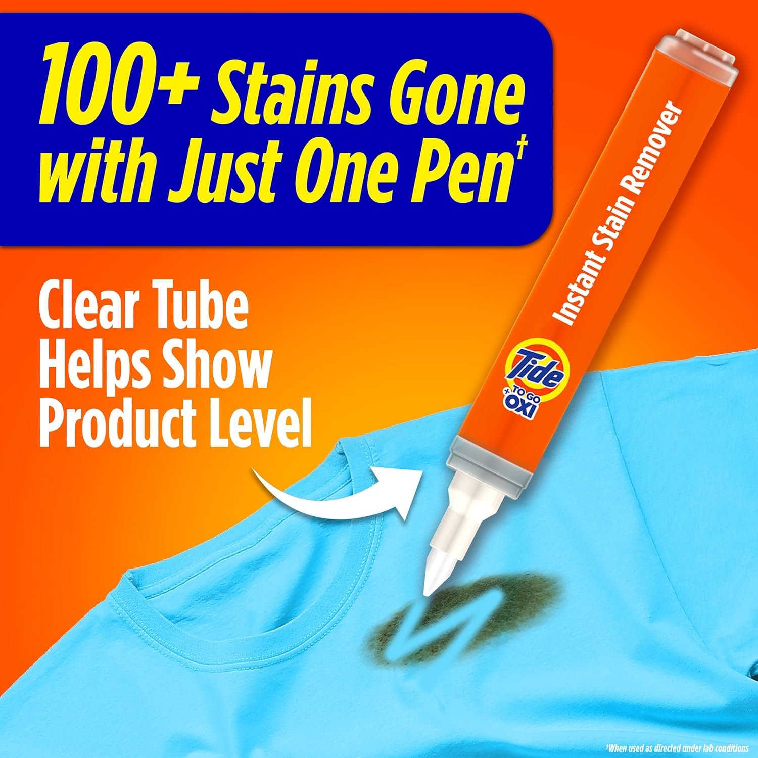 Tide Stain Remover for Clothes, Tide To Go Pen, In... - Image 3