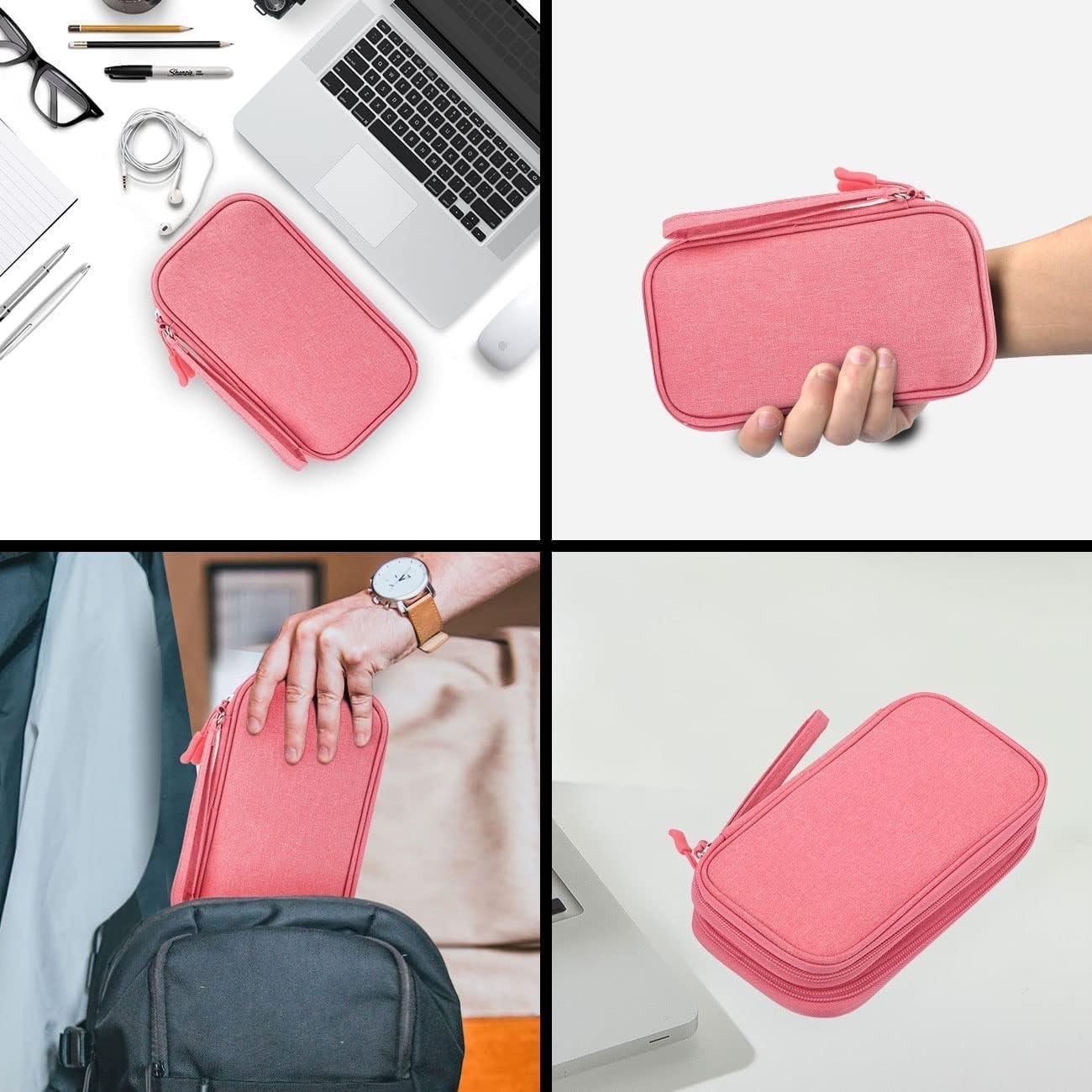 CAOODKDK Electronic Organizer Travel USB Cable Acc... - Image 8