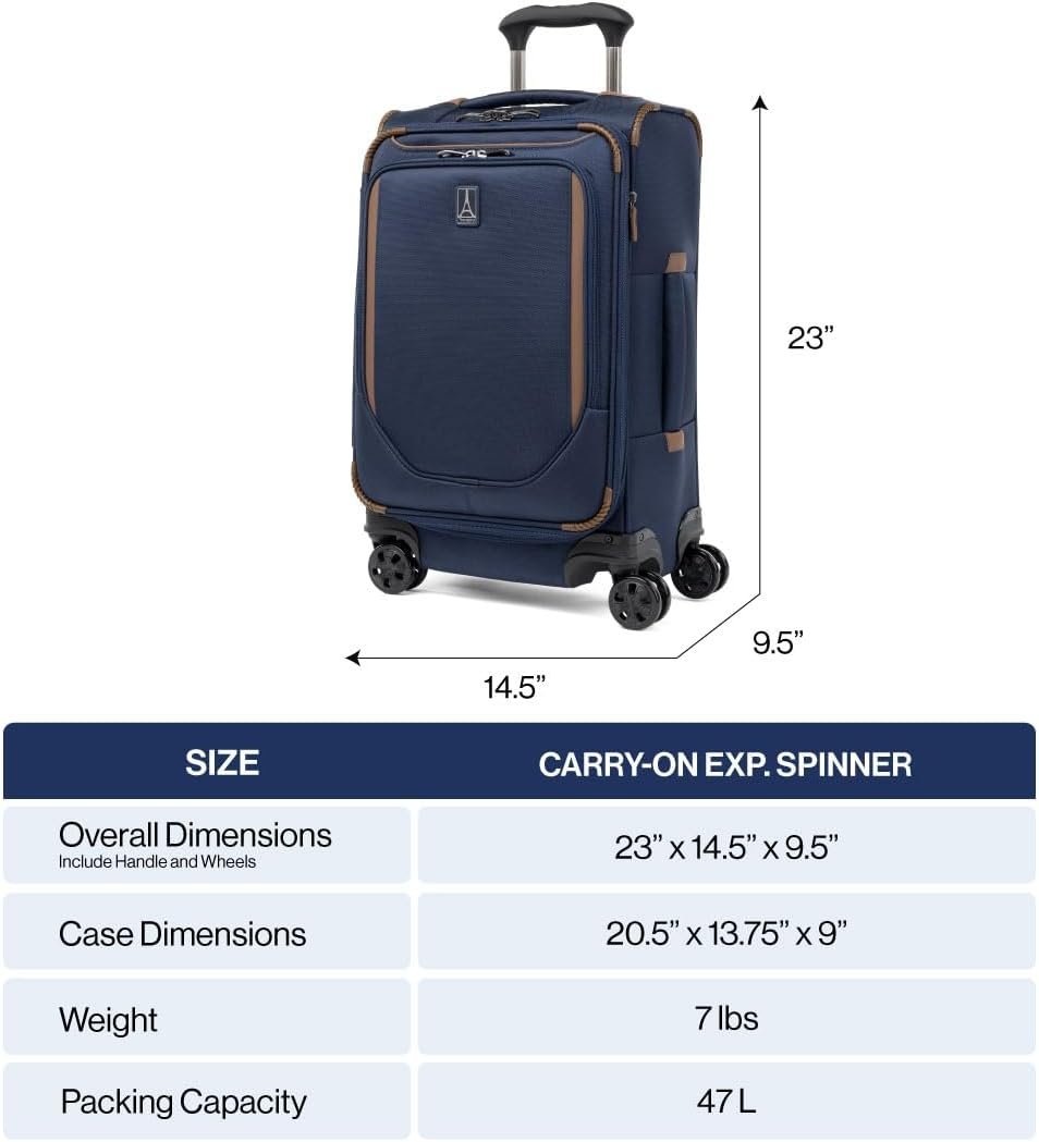 Travelpro Crew Classic Lightweight Softside Expand... - Image 7