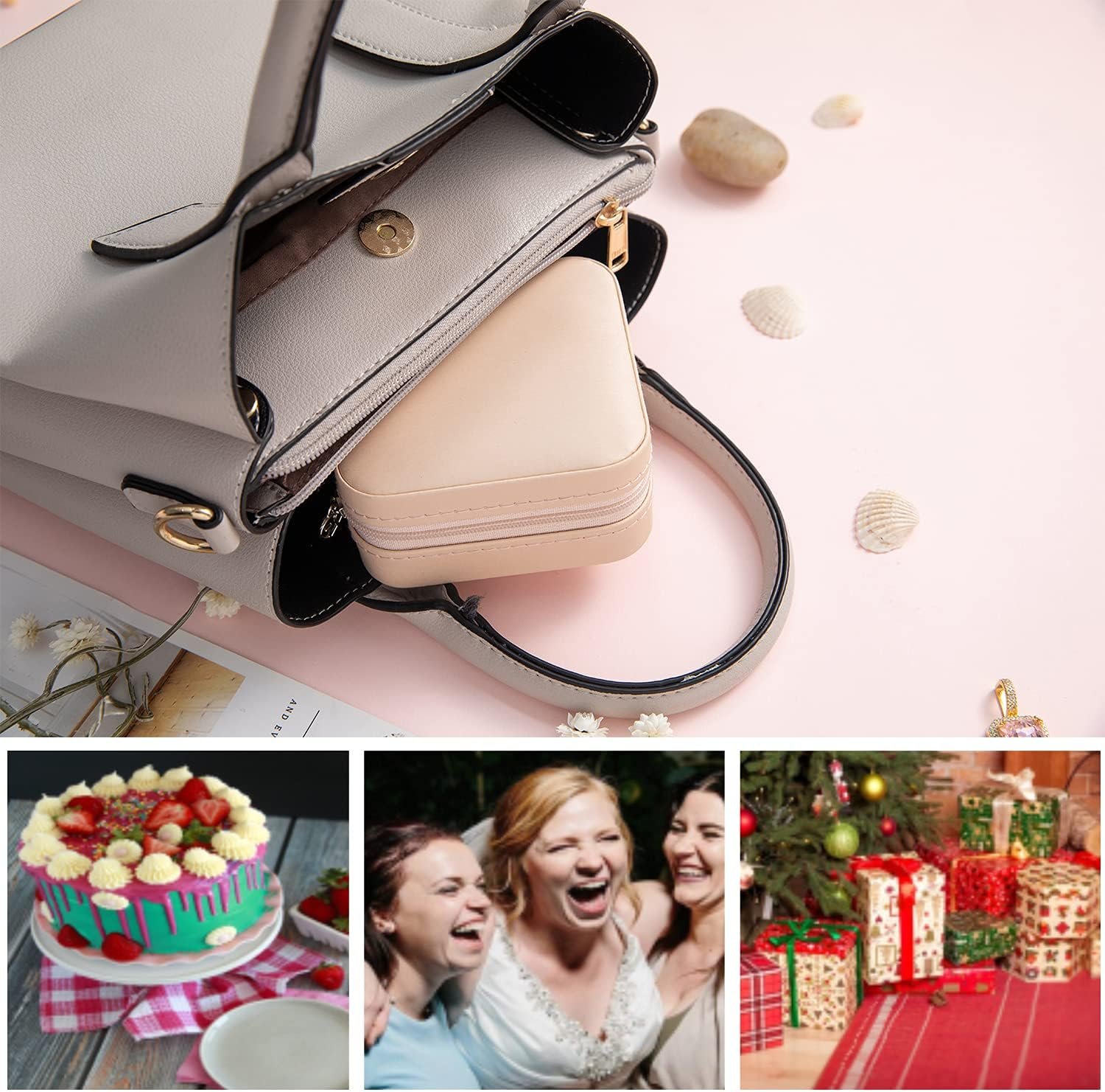 KElofoN Travel jewelry case Travel jewelry box Tra... - Image 6