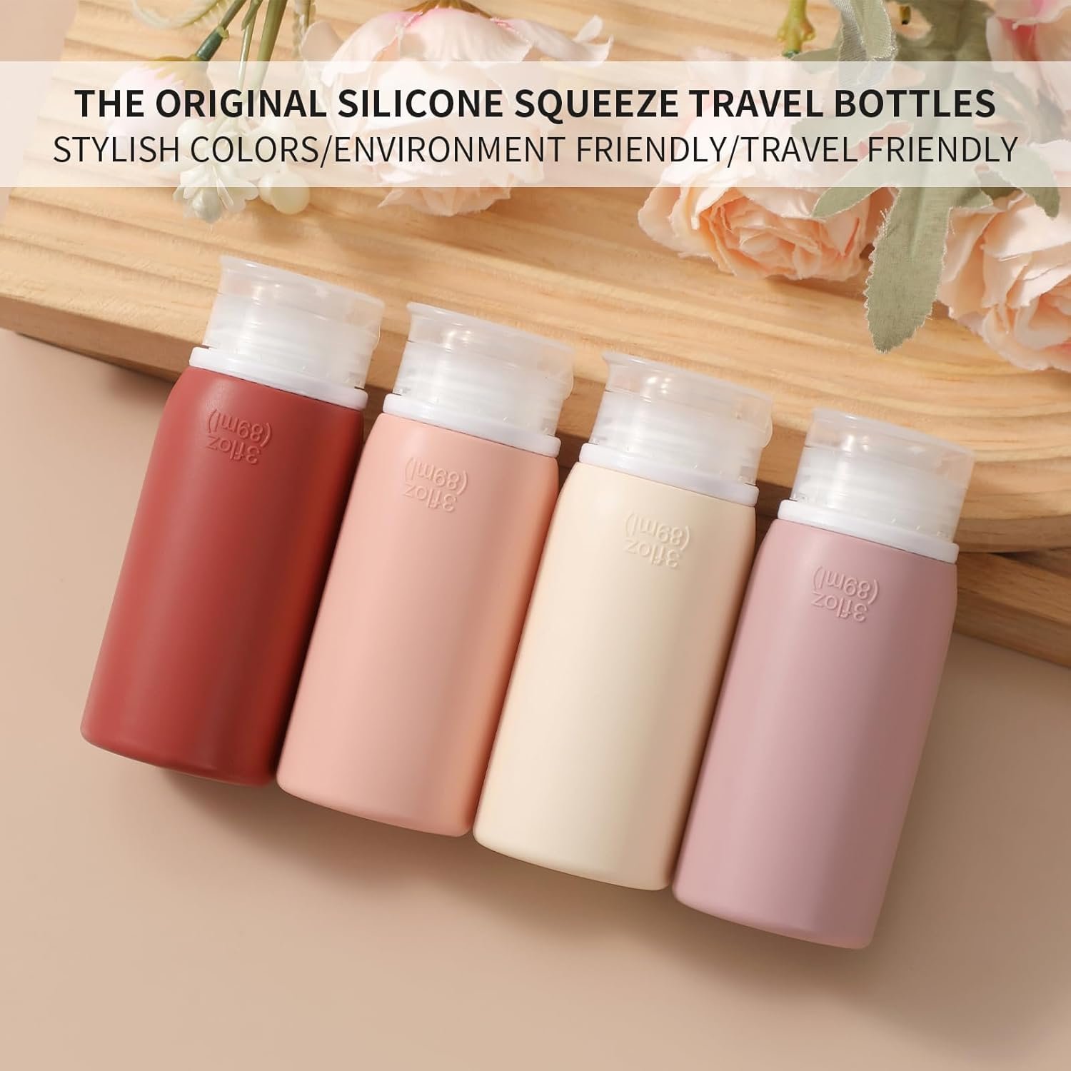Muslish 21 Pack Travel Bottles for Toiletries, Lea... - Image 3