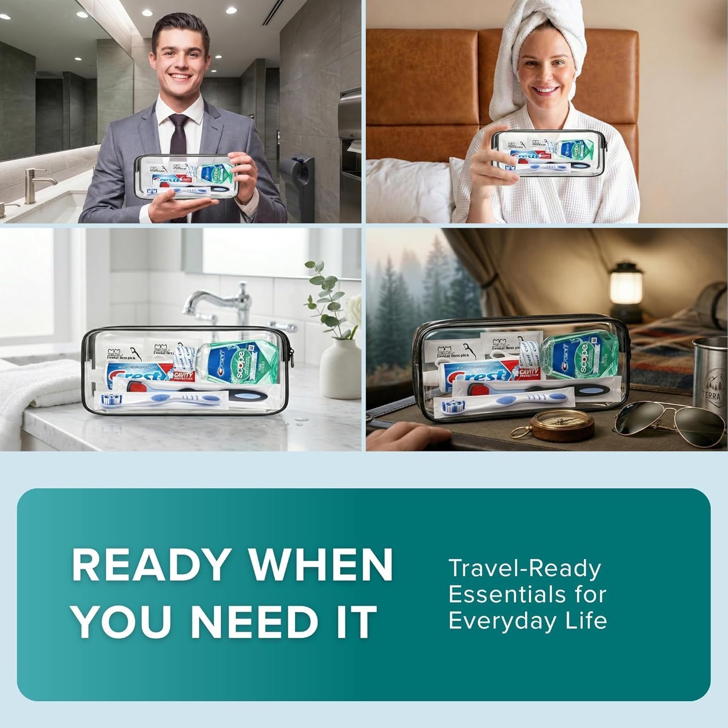 Toothpaste and Toothbrush Set- 6 Piece Dental Care... - Image 8
