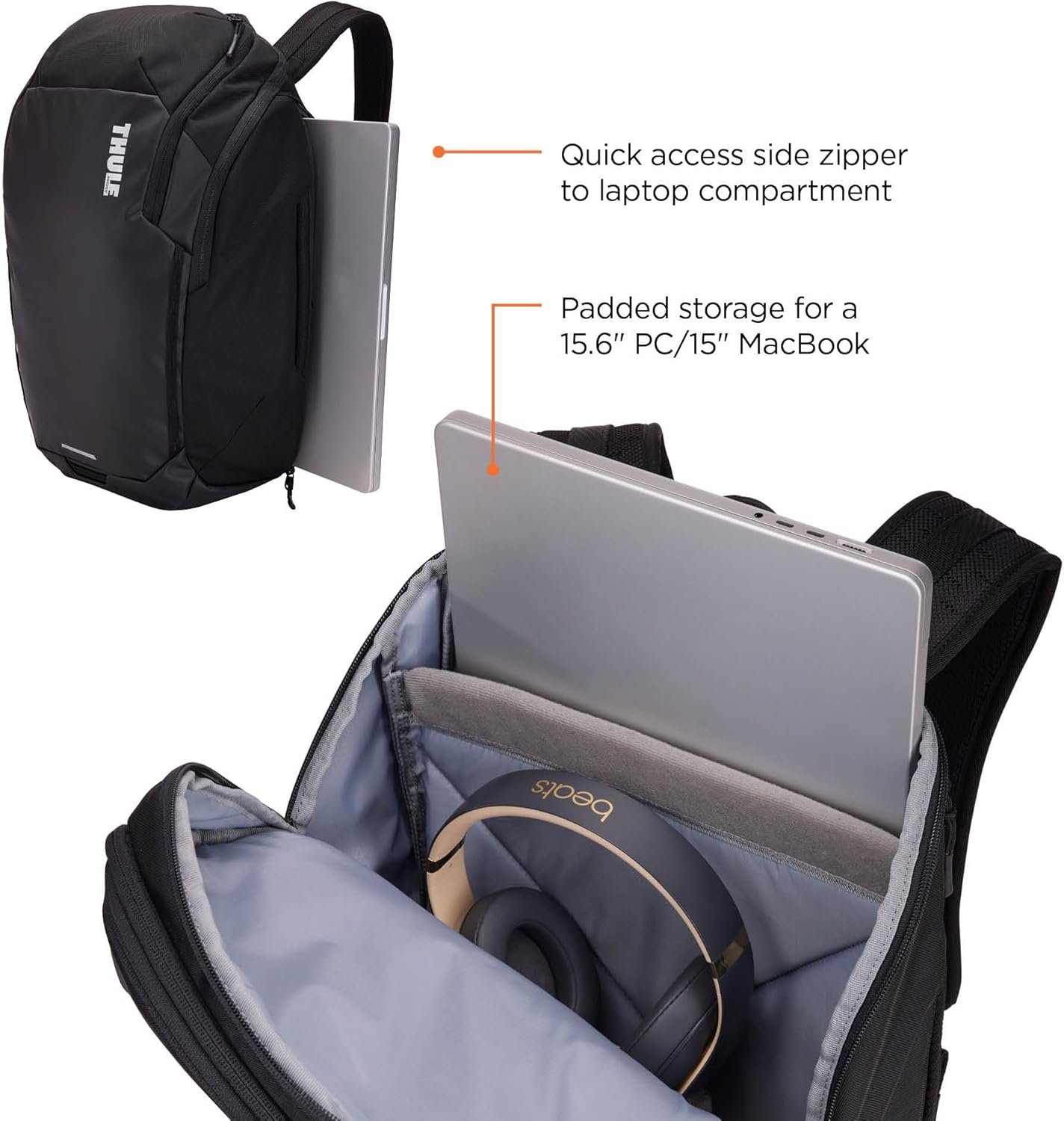 Thule Chasm Backpack 26L, Black - Image 5