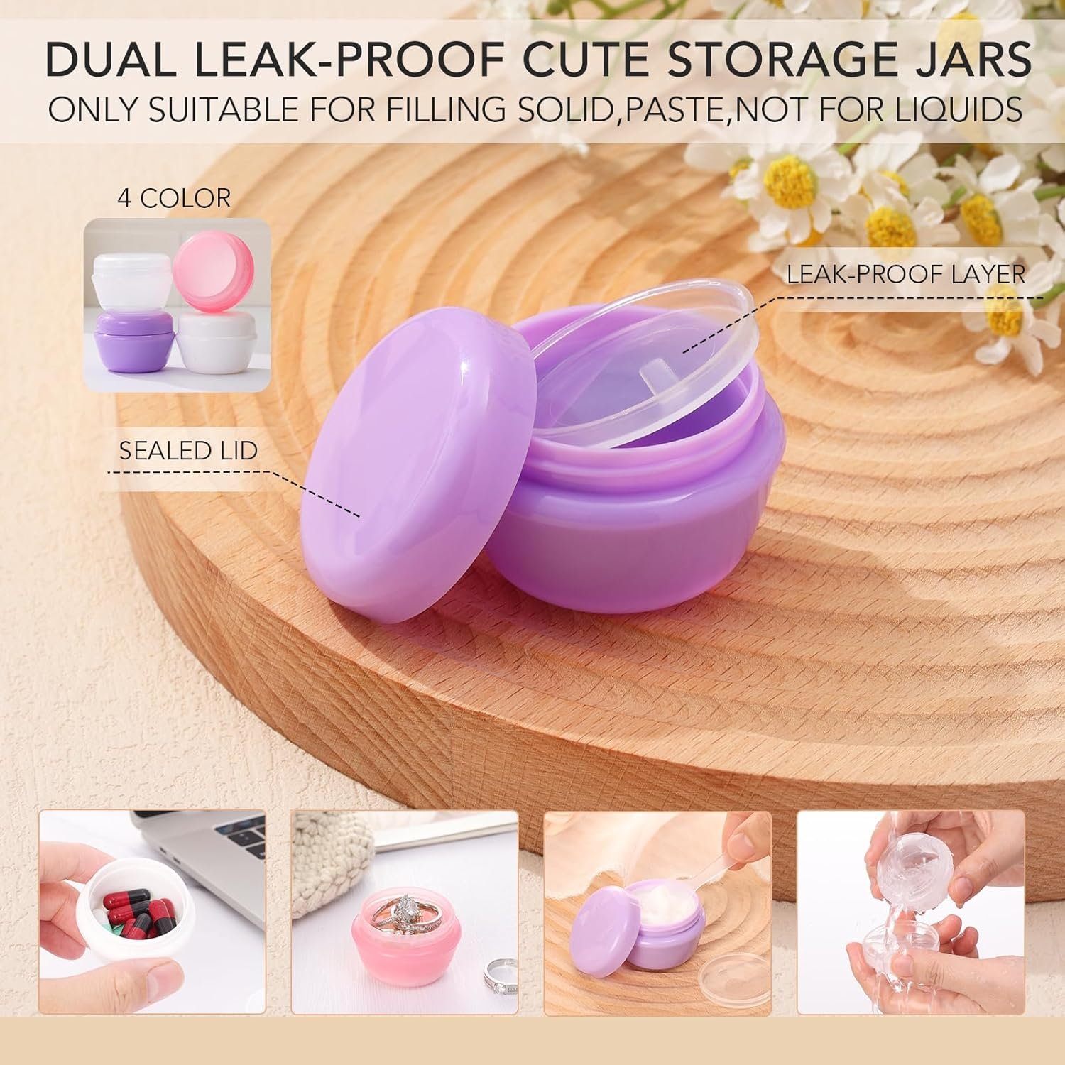 Muslish 21 Pack Travel Bottles for Toiletries, Lea... - Image 5