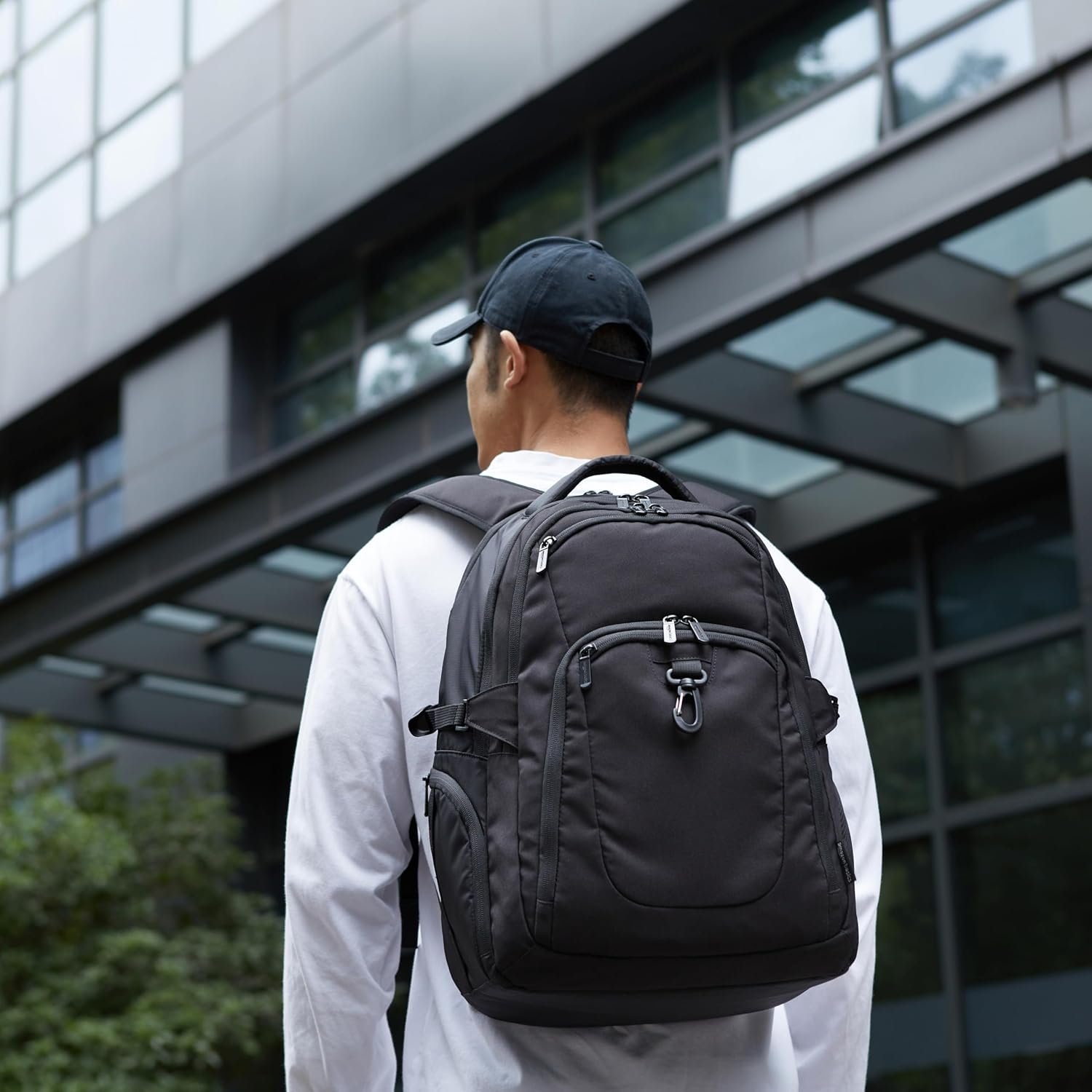 Amazon Basics Travel Laptop Backpack with Multiple... - Image 8