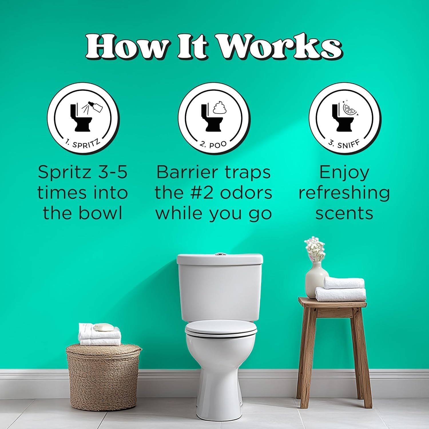 Poo-Pourri Before-You-Go Pocket Toilet Spray, Trav... - Image 5