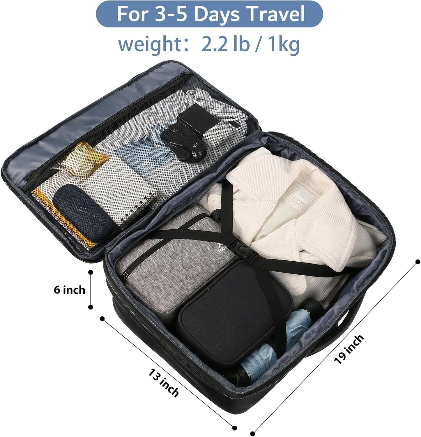 MATEIN Carry on Backpack, Extra Large Expandable T... - Image 4