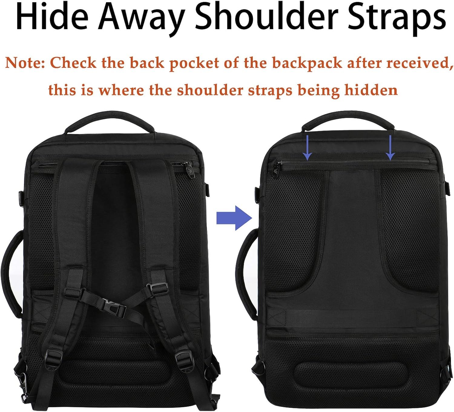 MATEIN Carry on Backpack, Extra Large Expandable T... - Image 5