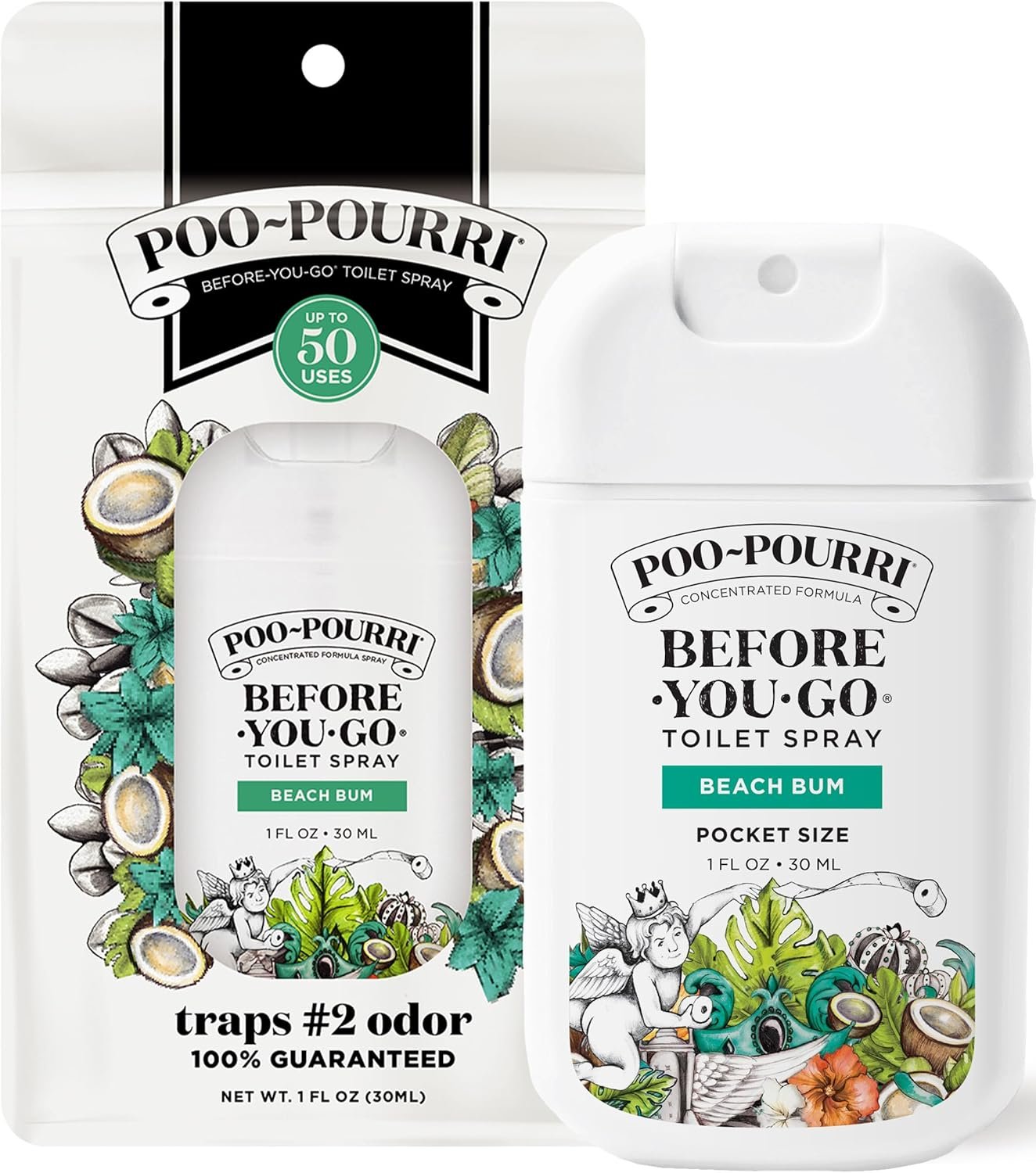 Poo-Pourri Before-You-Go Pocket Toilet Spray, Trav... - Image 2