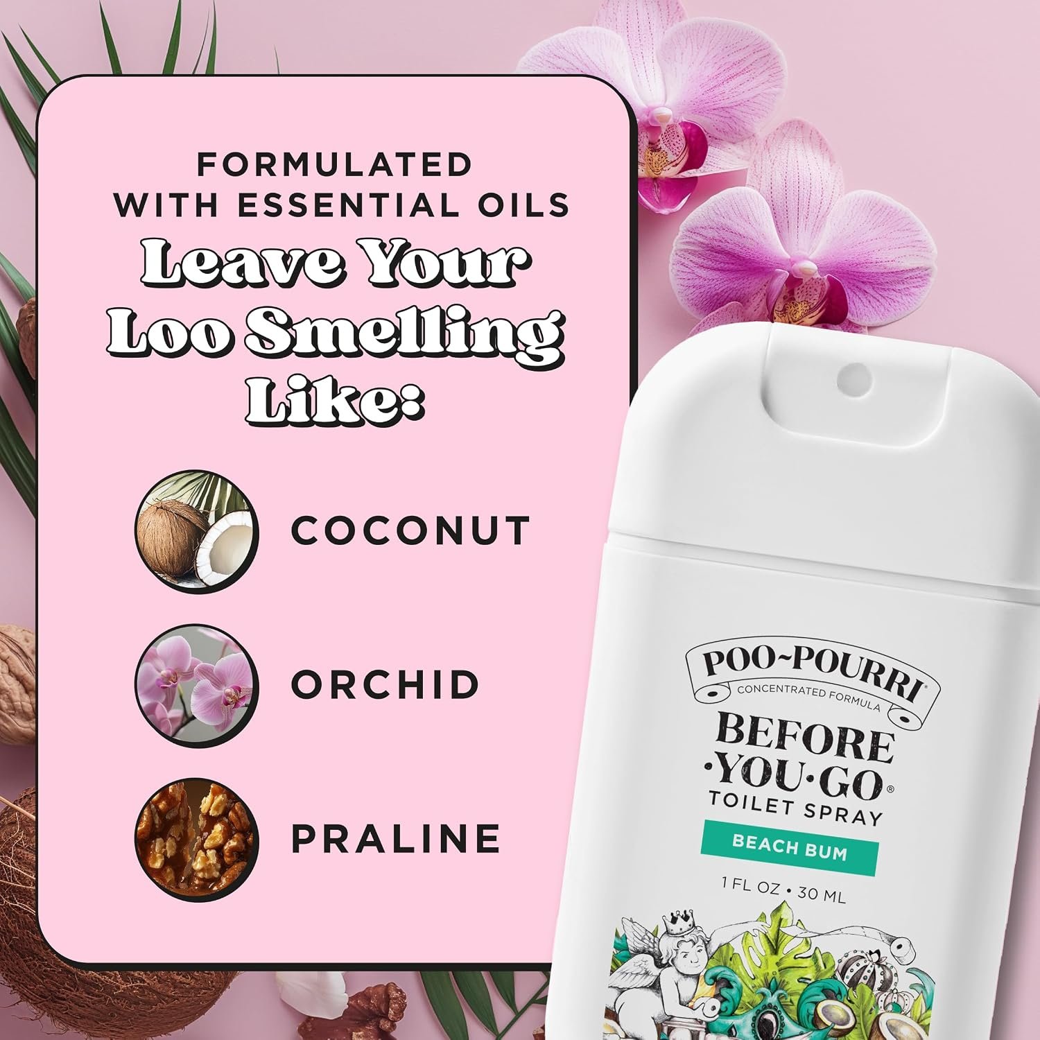 Poo-Pourri Before-You-Go Pocket Toilet Spray, Trav... - Image 7