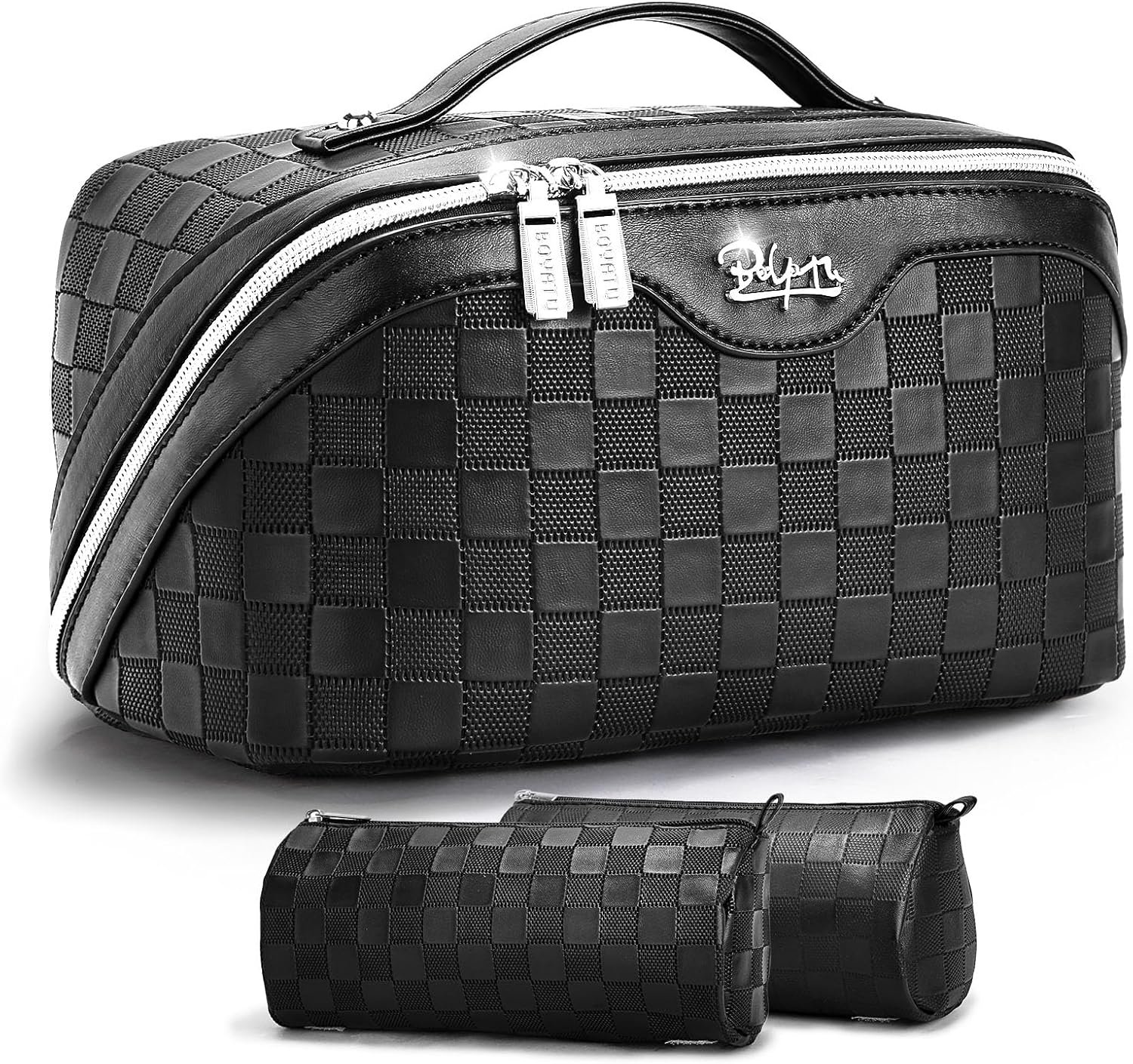 BOYATU Travel Makeup Bag Organizer: 180°Open-Flat ... - Image 2