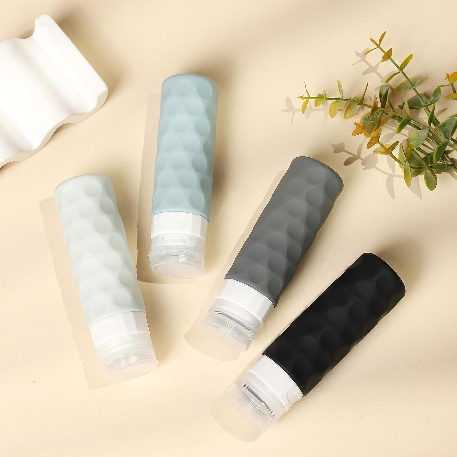 Silevoler Travel Bottles for Toiletries, Silicone ... - Image 8