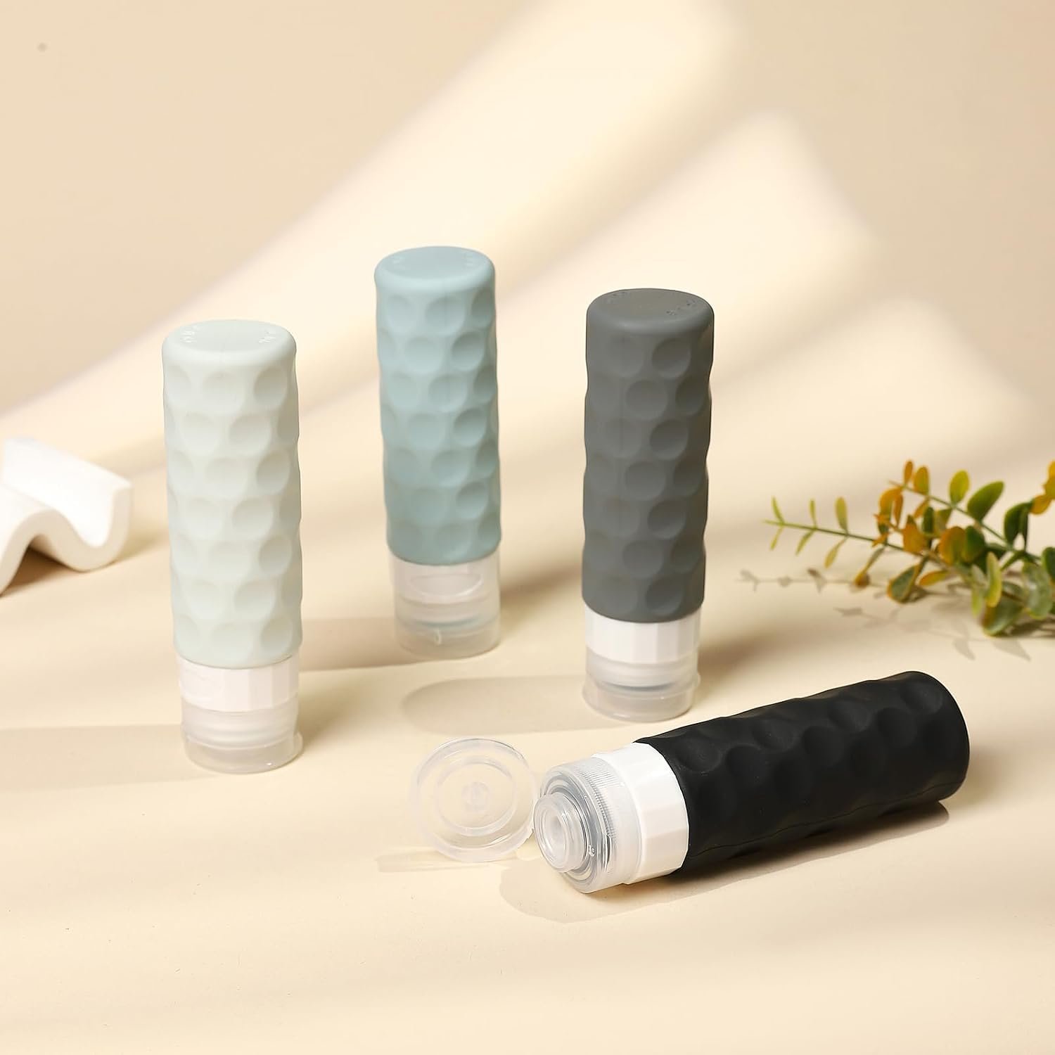 Silevoler Travel Bottles for Toiletries, Silicone ... - Image 7