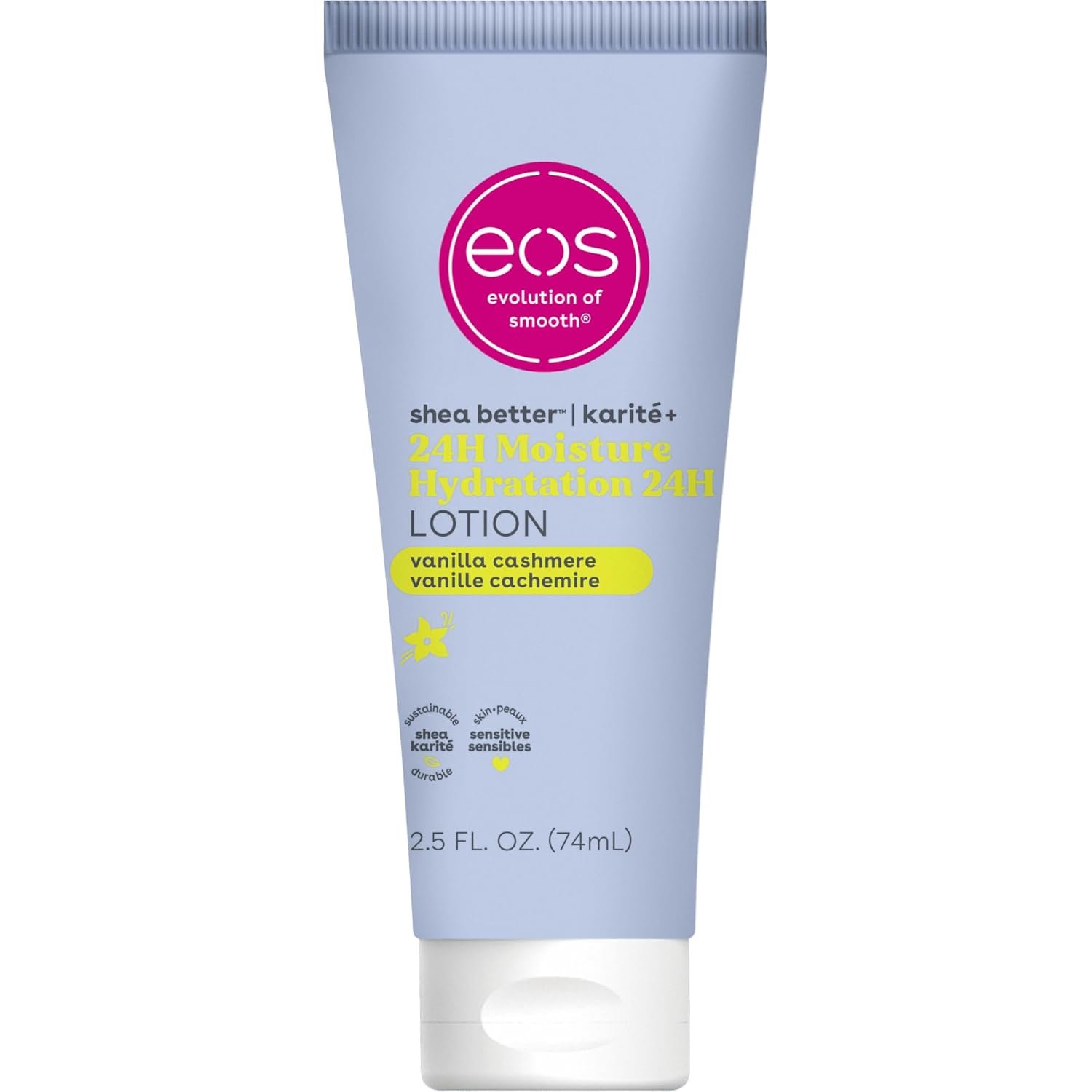 eos 24H Moisture Travel Body Lotion- Vanilla Cashm... - Image 2