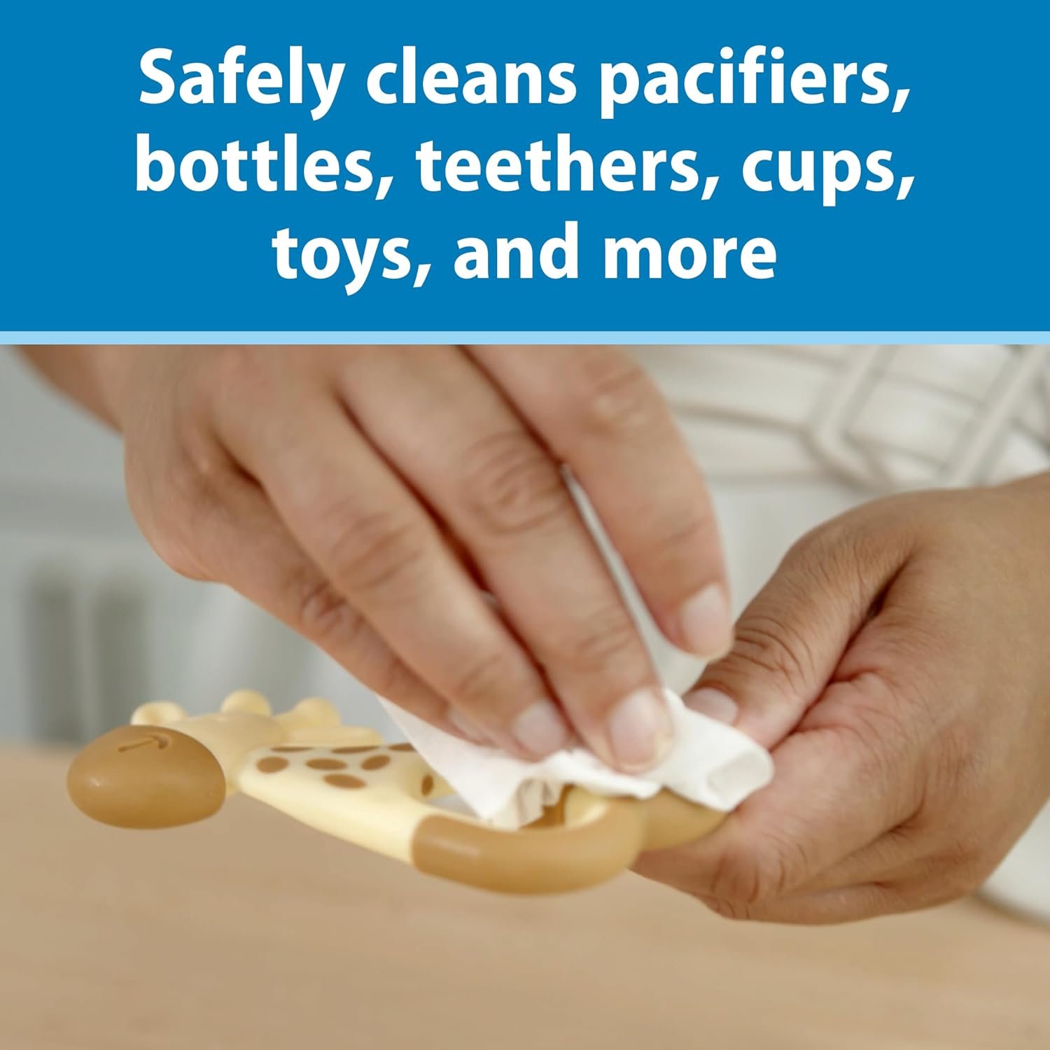 Dr. Brown's Pacifier and Bottle Wipes, 40 Count - Image 3