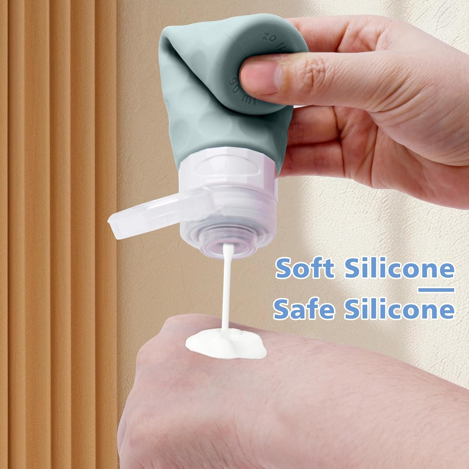 Silevoler Travel Bottles for Toiletries, Silicone ... - Image 6