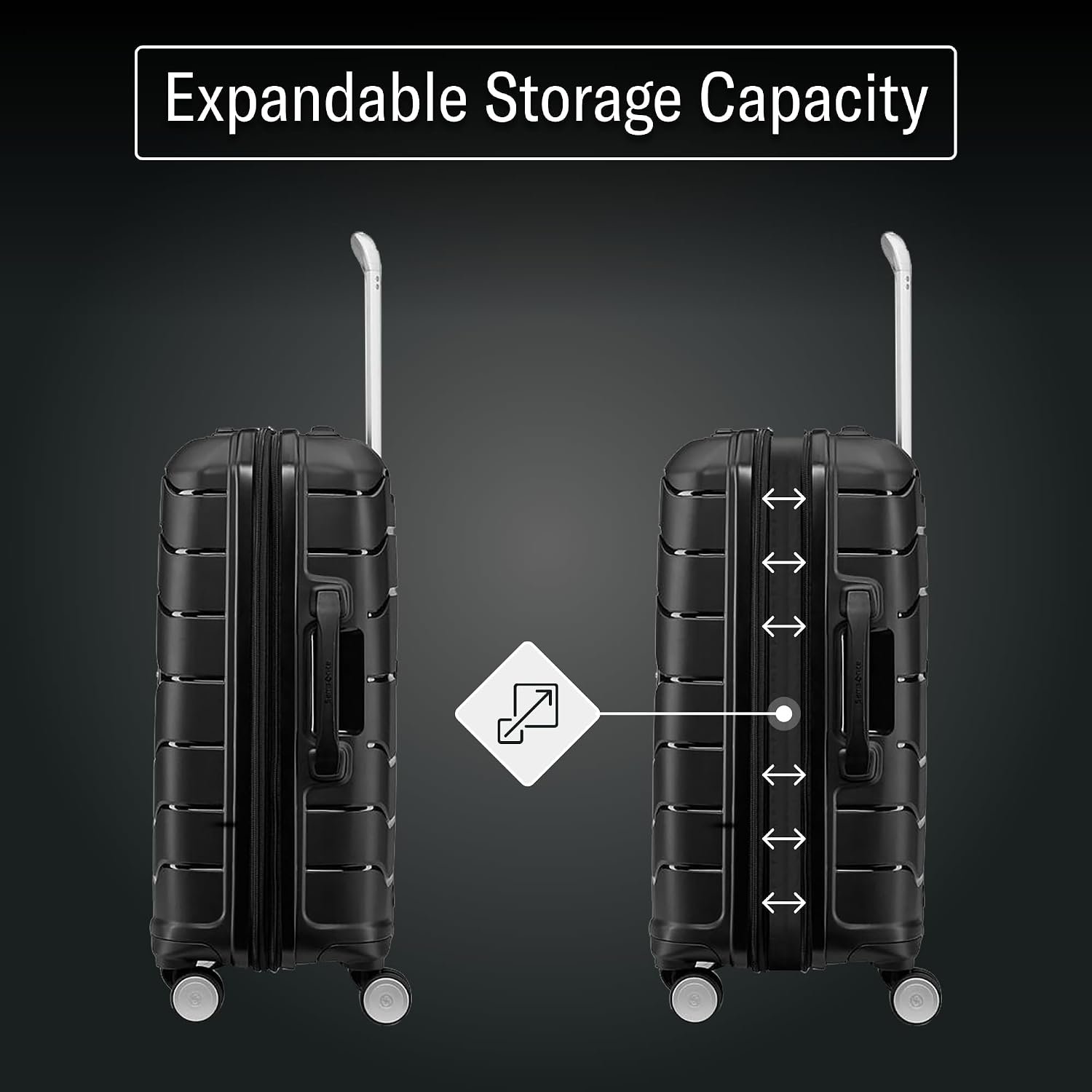 Samsonite Freeform Hardside Carry-On Luggage with ... - Image 6