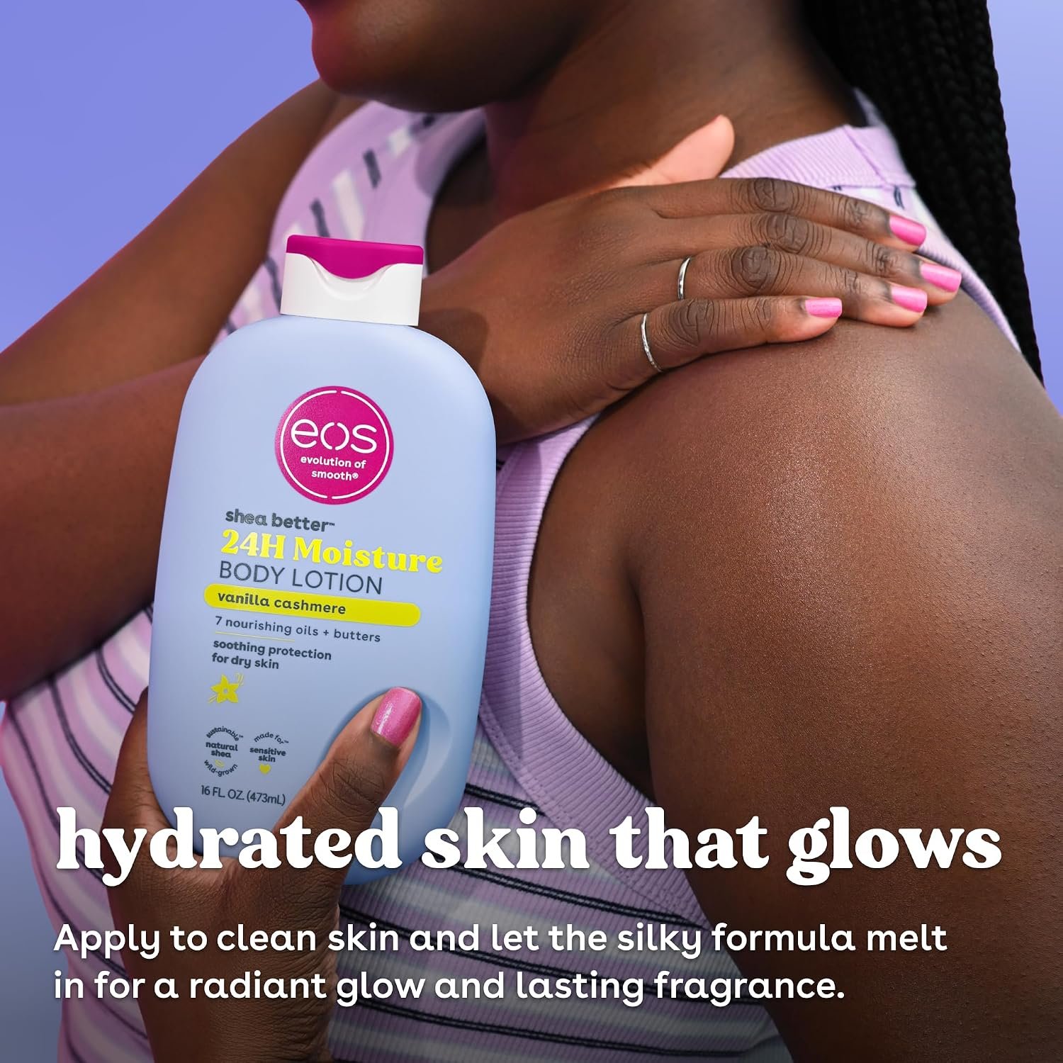 eos 24H Moisture Travel Body Lotion- Vanilla Cashm... - Image 6