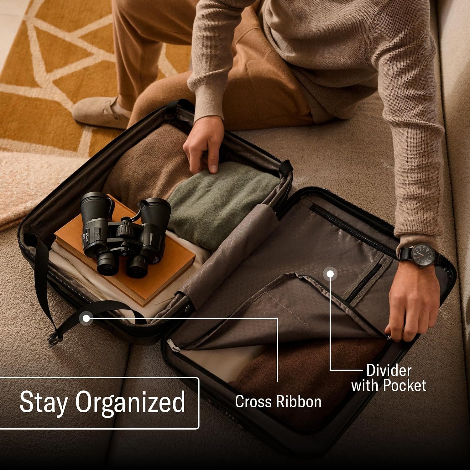 Samsonite Freeform Hardside Carry-On Luggage with ... - Image 4
