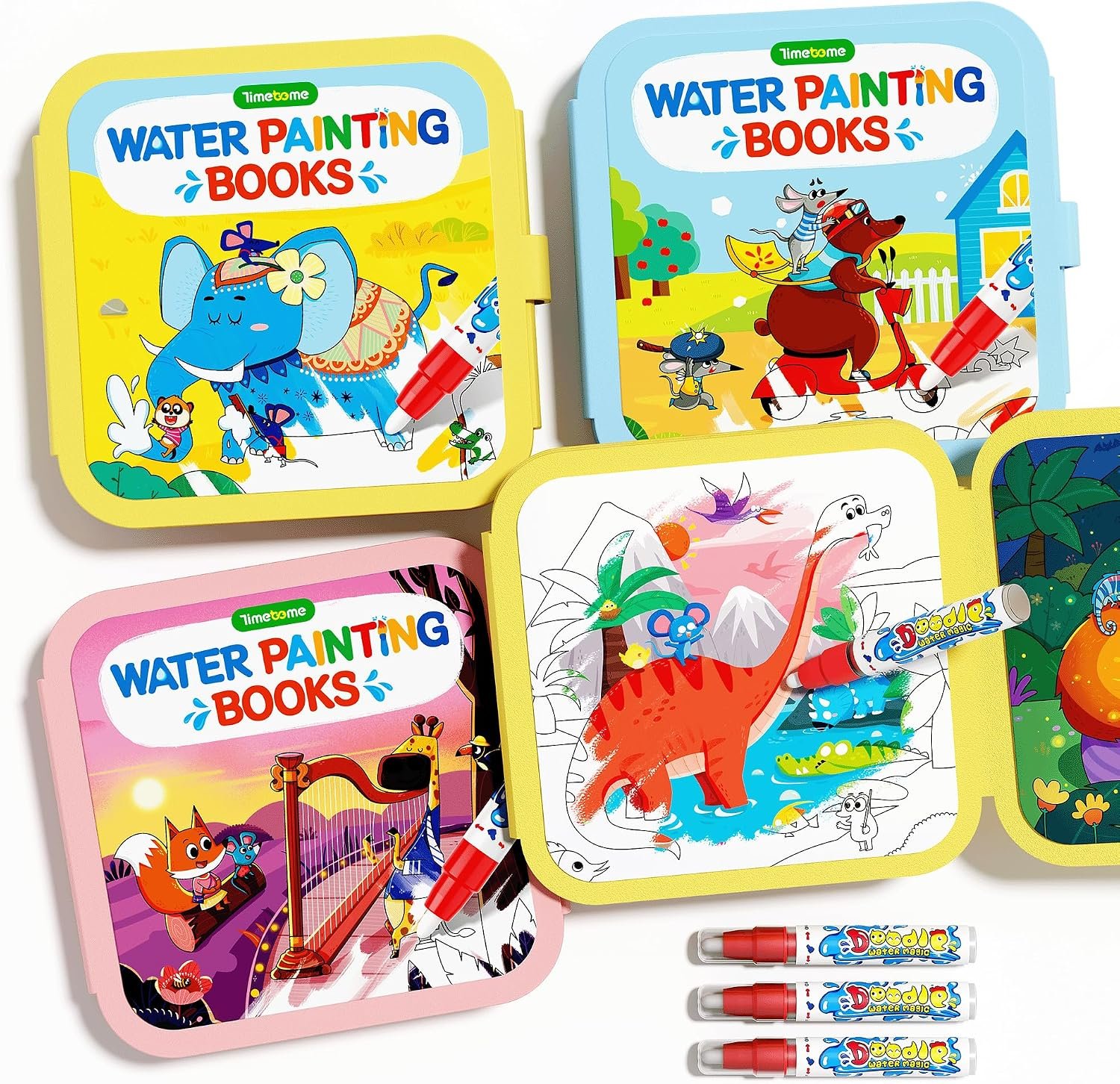 Timetome Water Painting Books for Kids Ages 3-6 | ... - Image 2