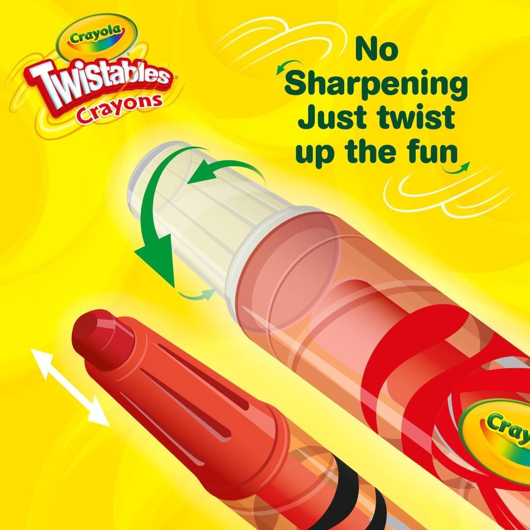 Crayola Mini Twistables Crayons for Kids (50ct), C... - Image 5