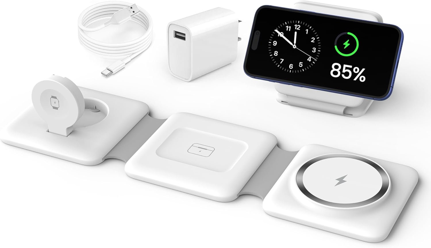 Charging Station for Apple Multiple Devices - 3 in... - Image 2
