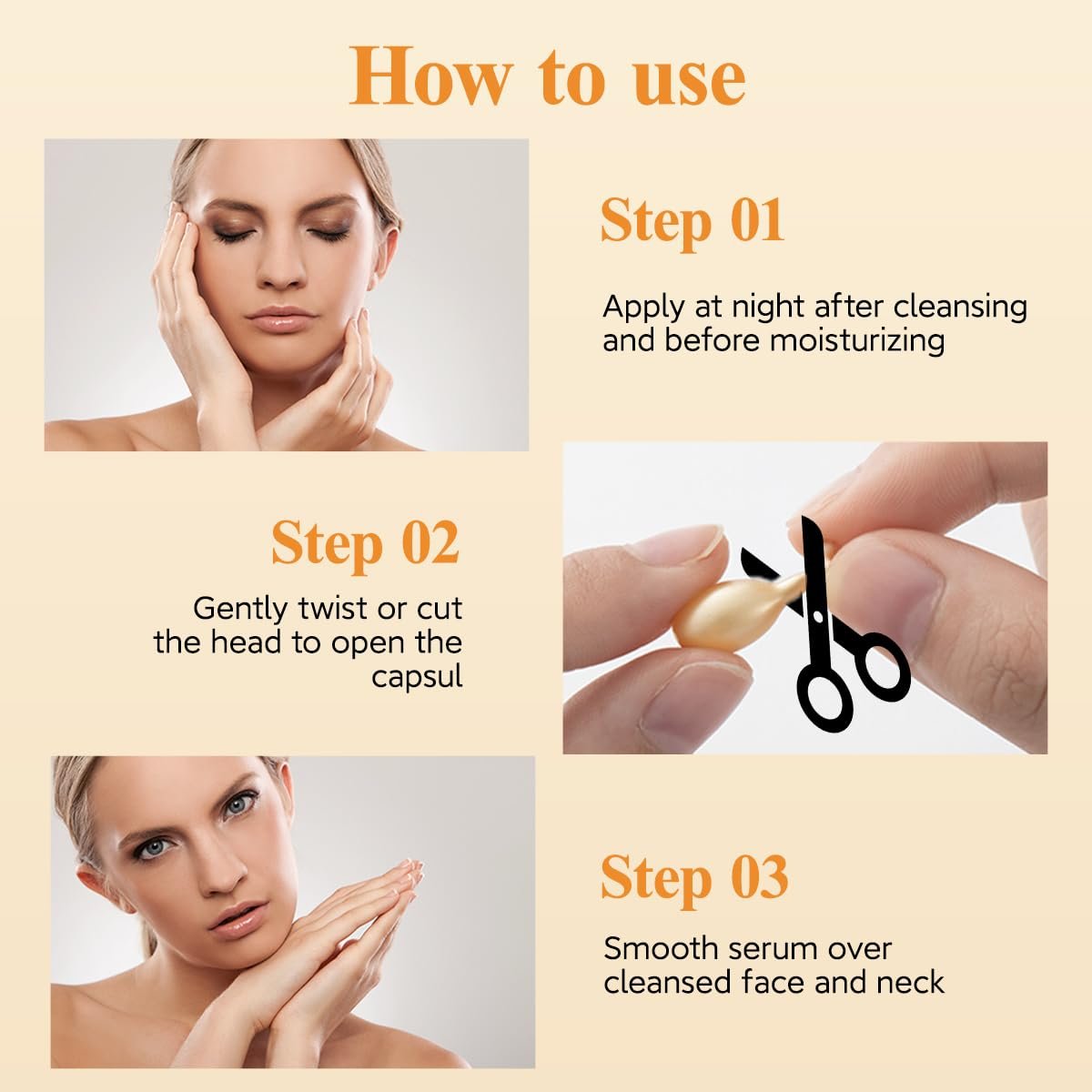 HKH Vitamin C Serum For Face: 38 Capsules Anti-Agi... - Image 8