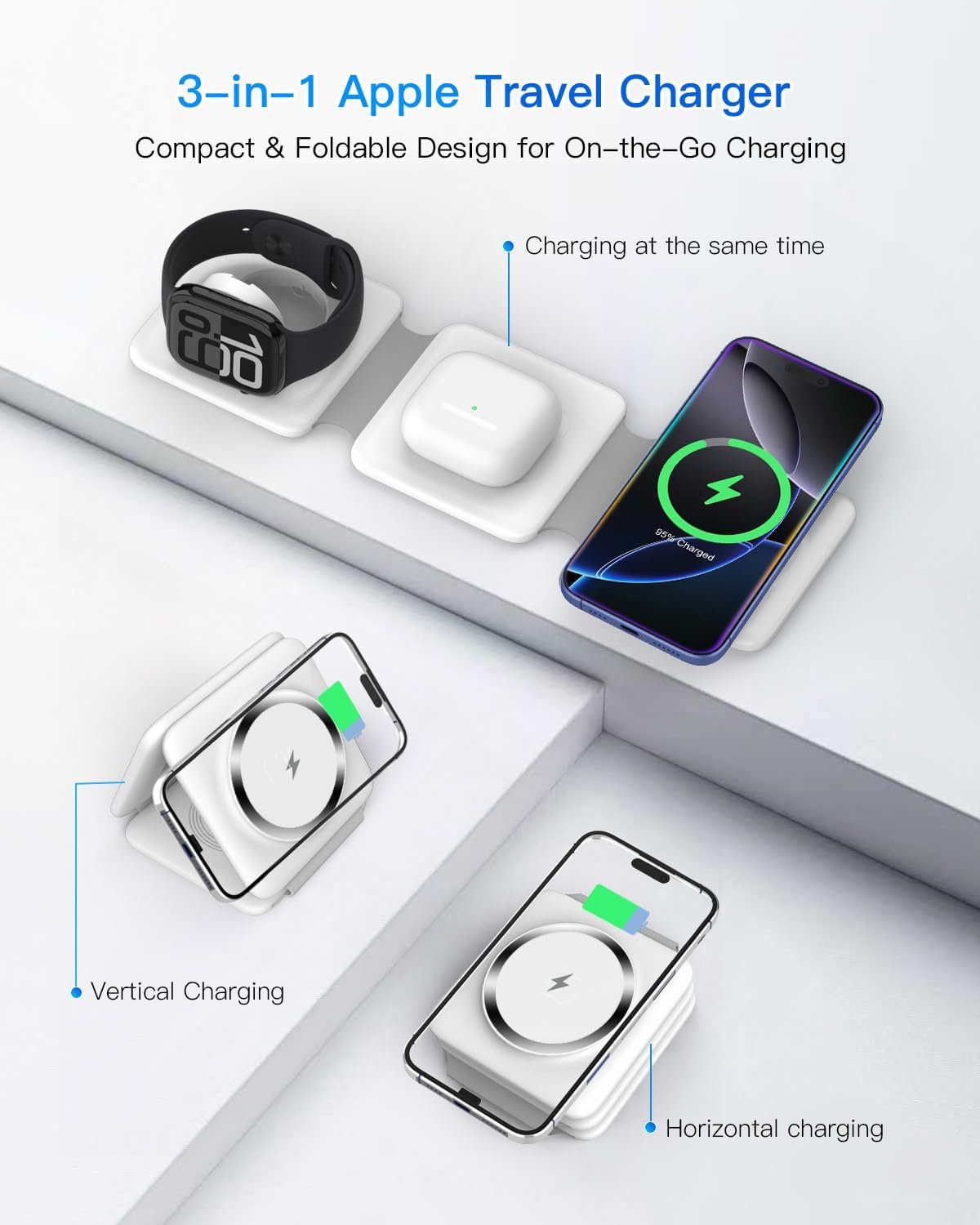 Charging Station for Apple Multiple Devices - 3 in... - Image 4