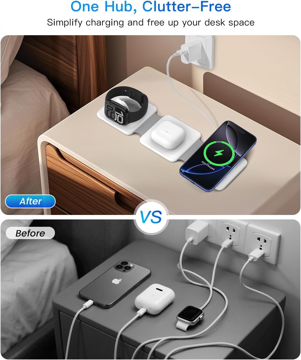 Charging Station for Apple Multiple Devices - 3 in... - Image 7
