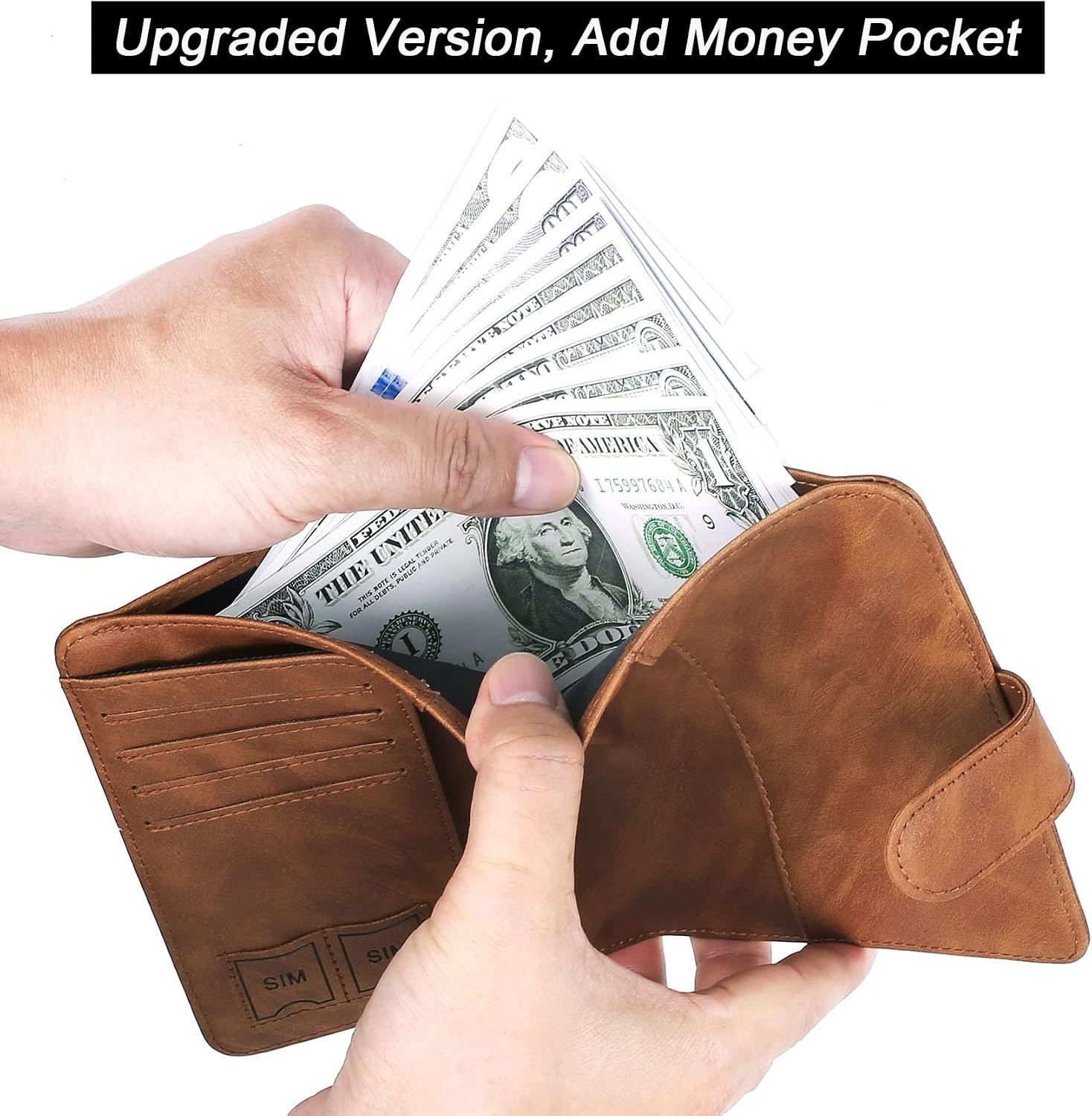 LOHASLIFE Airtag Passport Holder for Travel, Rfid ... - Image 6