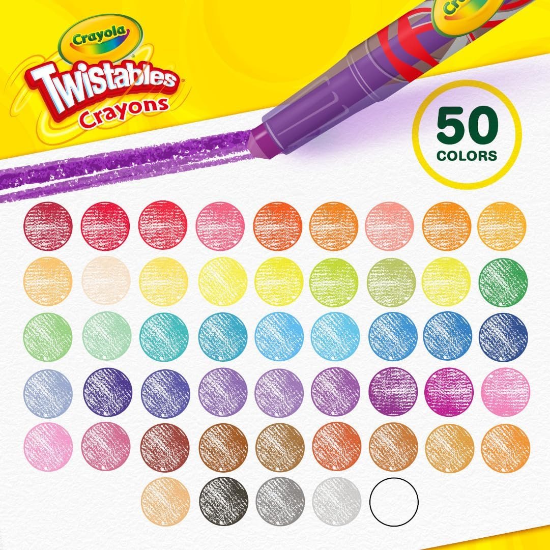 Crayola Mini Twistables Crayons for Kids (50ct), C... - Image 4