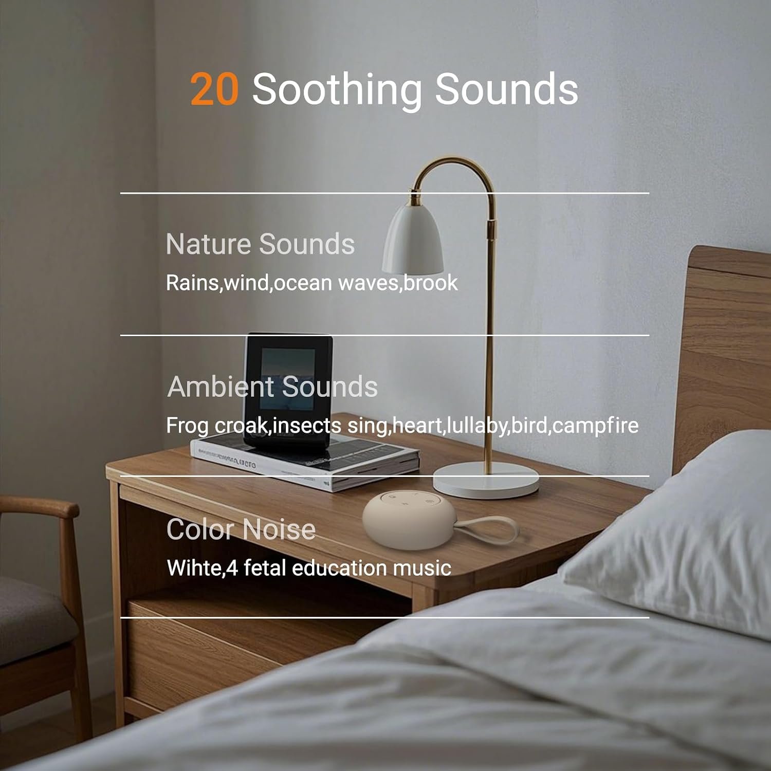Portable Baby Sound Machine & Essentials for Babie... - Image 3